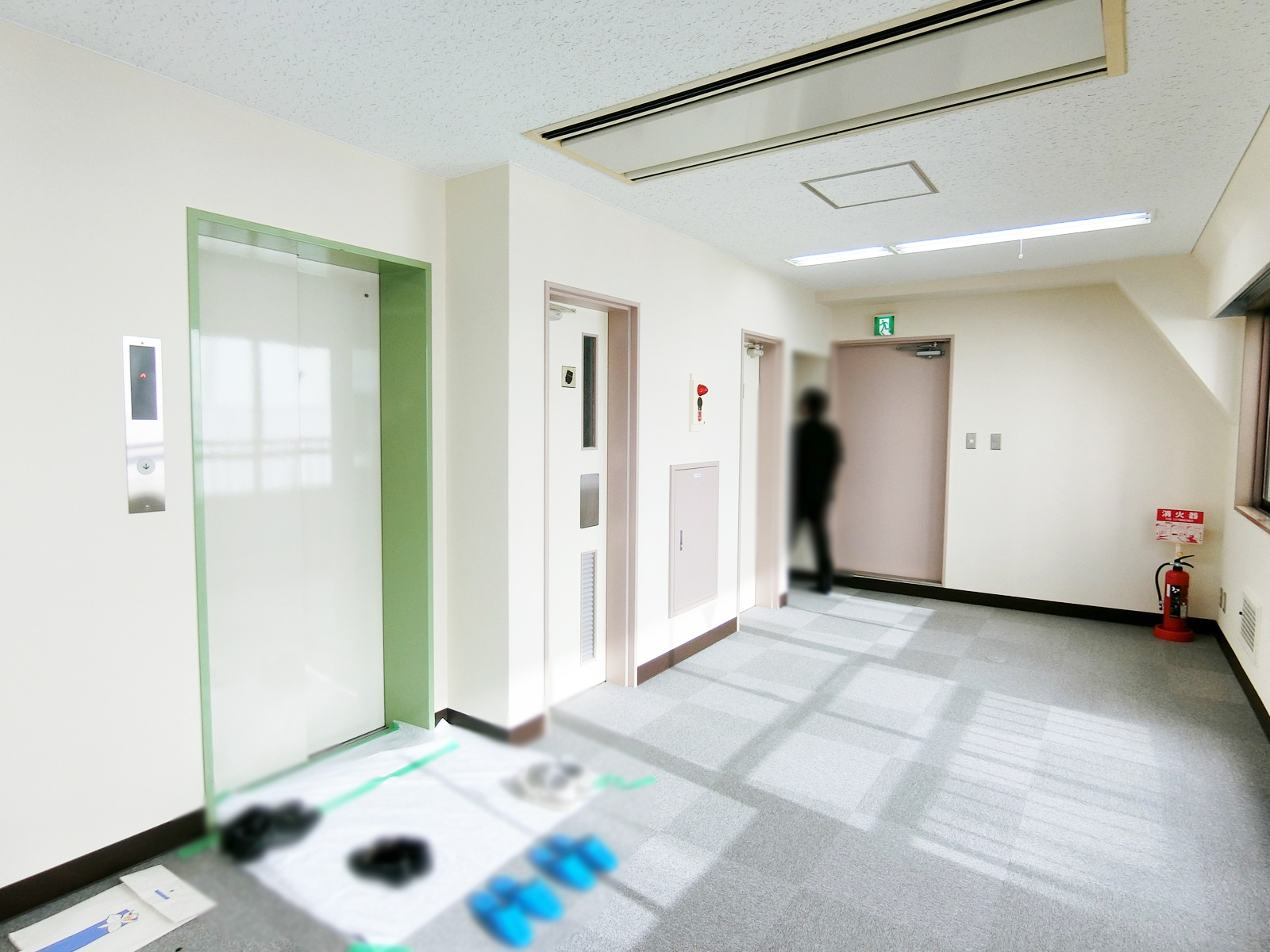 別角度の様子