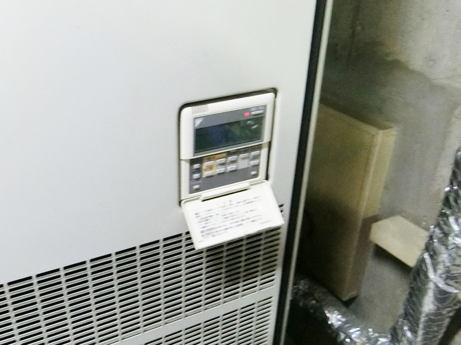 空調のスイッチ