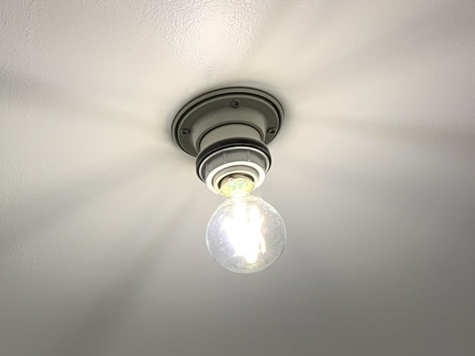 電灯の様子