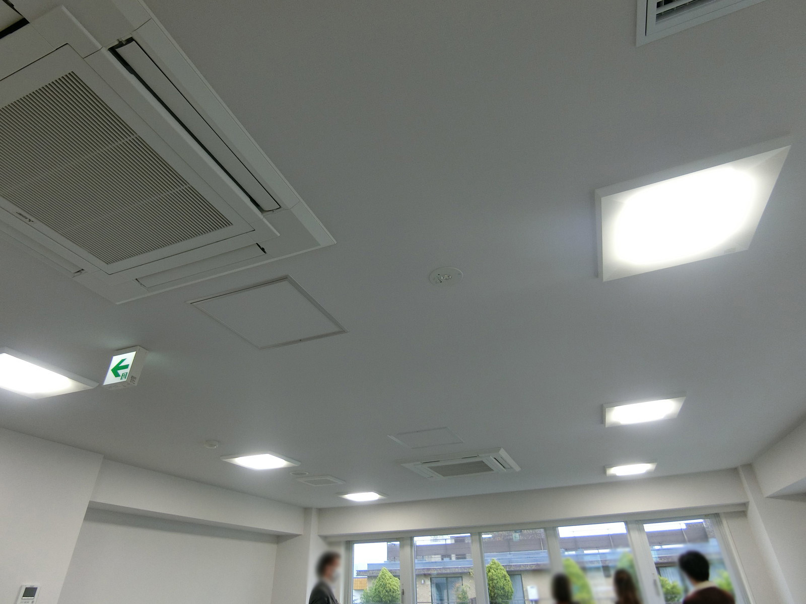天井の様子
