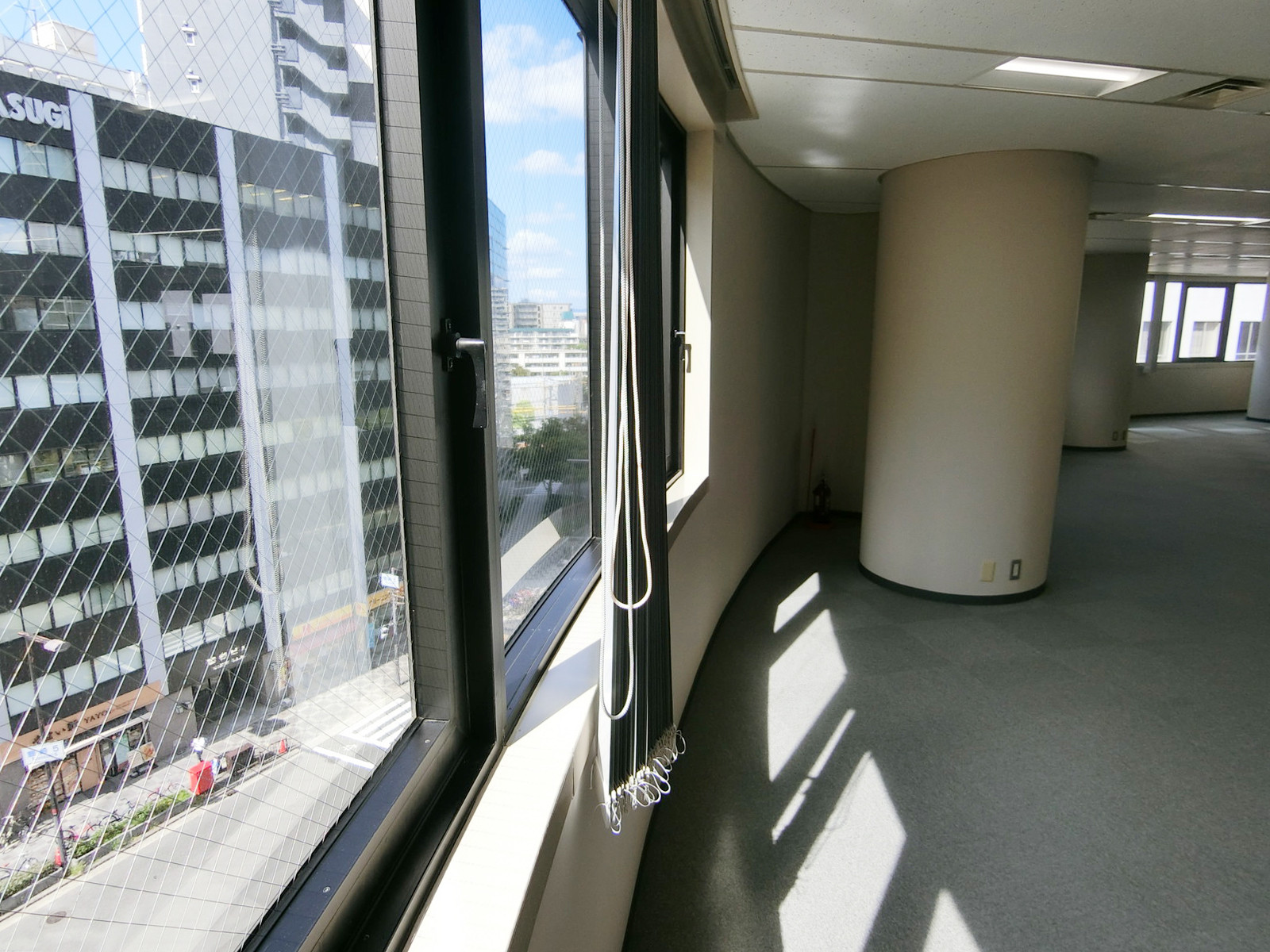 窓際の様子