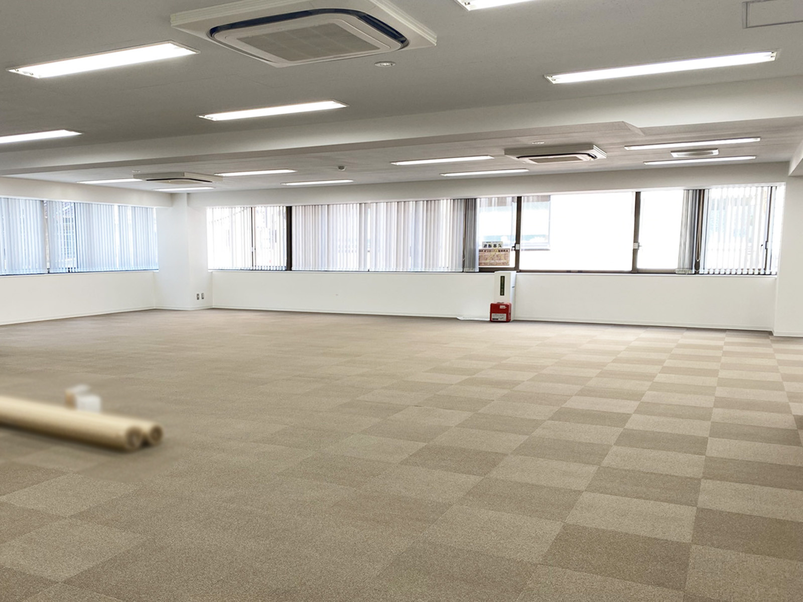 窓際の様子