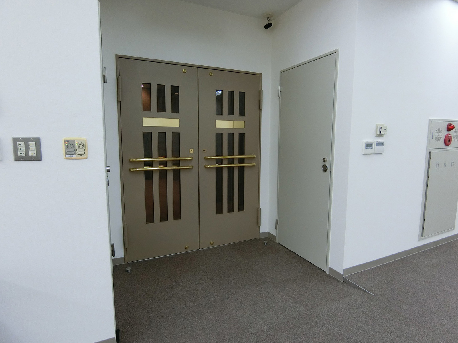 貸室出入口の様子