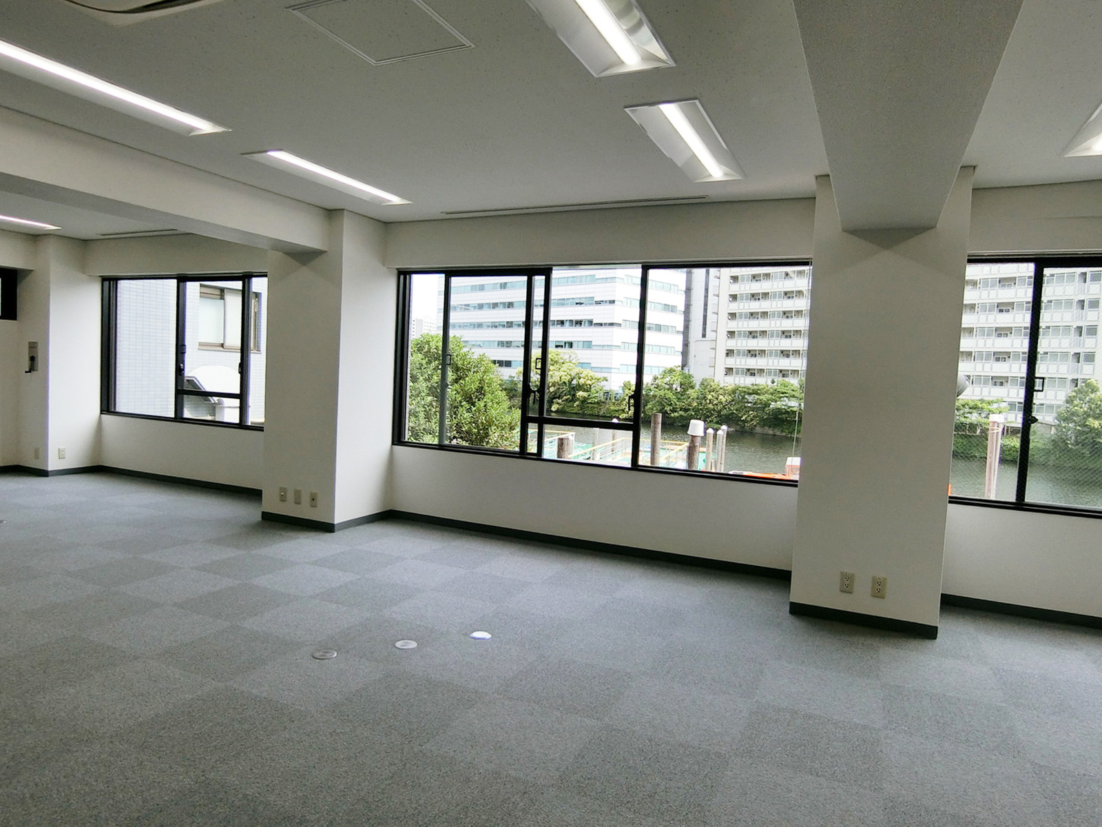 窓際の様子