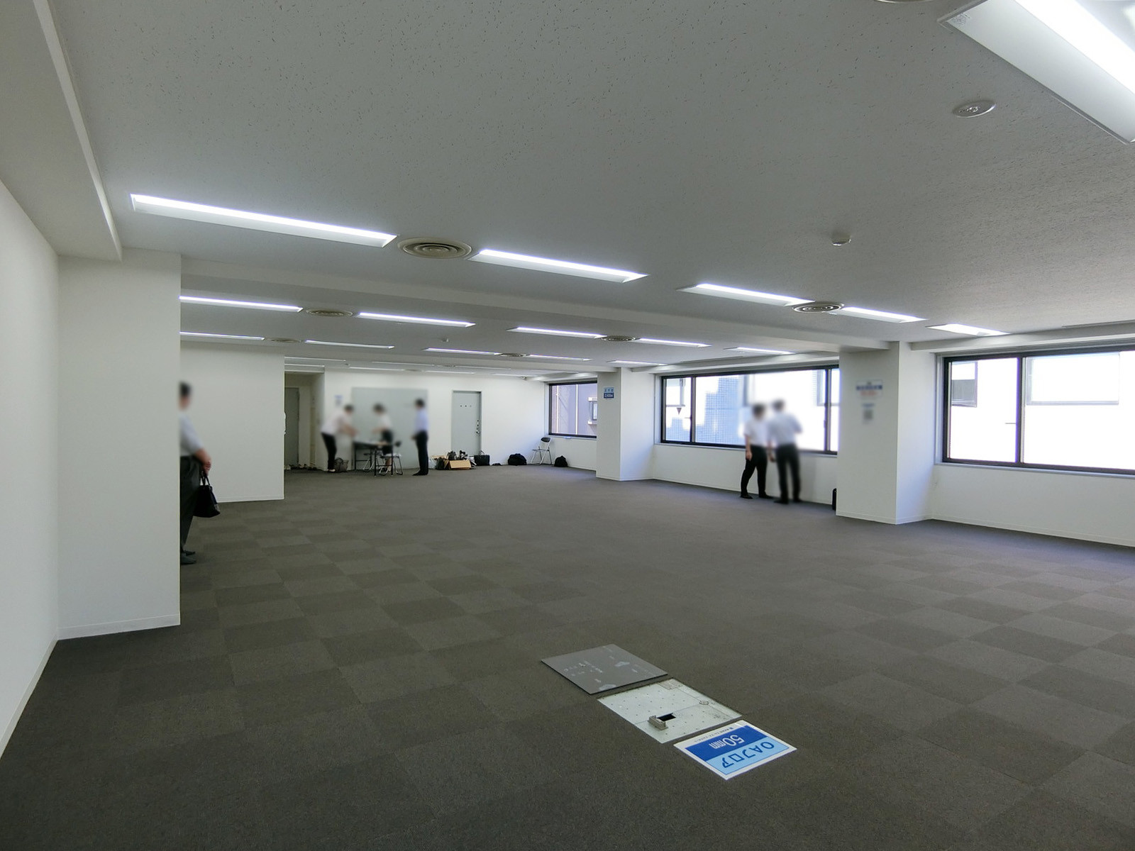 貸室別角度の様子