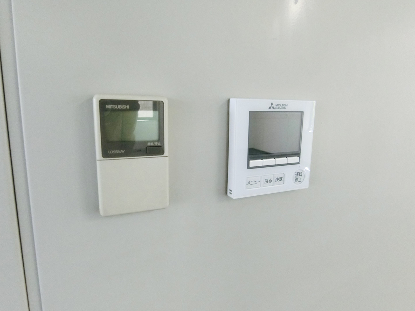 空調のスイッチ