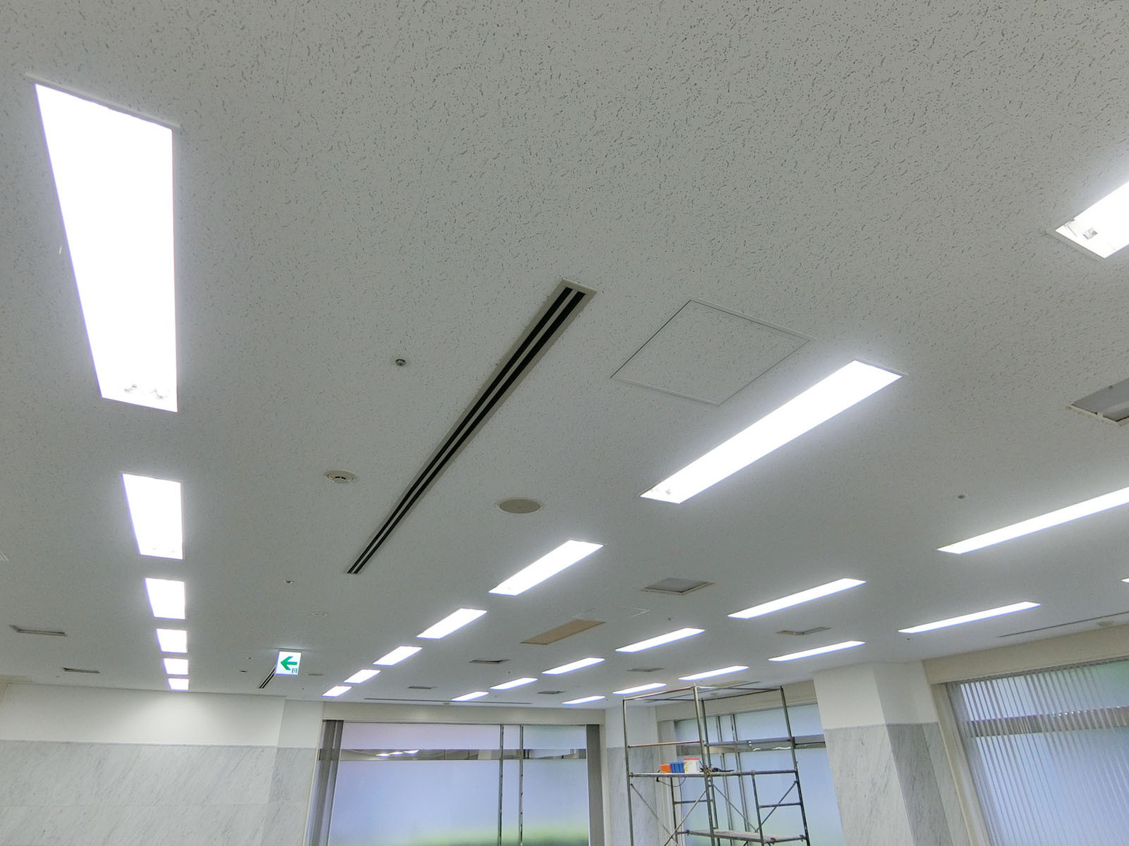 天井の様子
