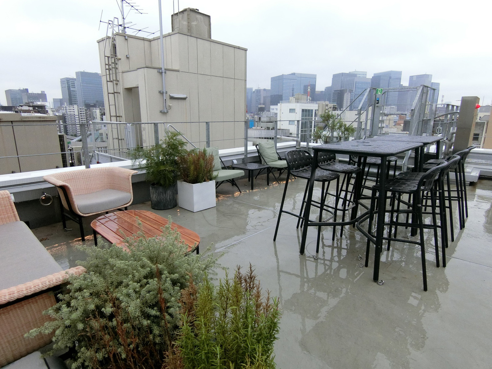 屋上テラス