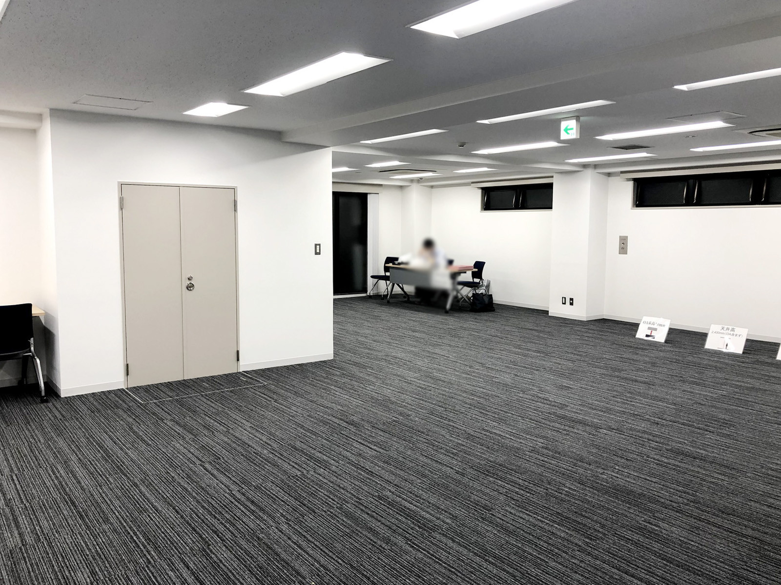 貸室別角度の様子