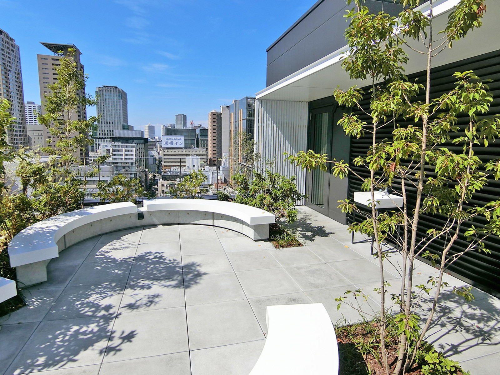 屋上の様子