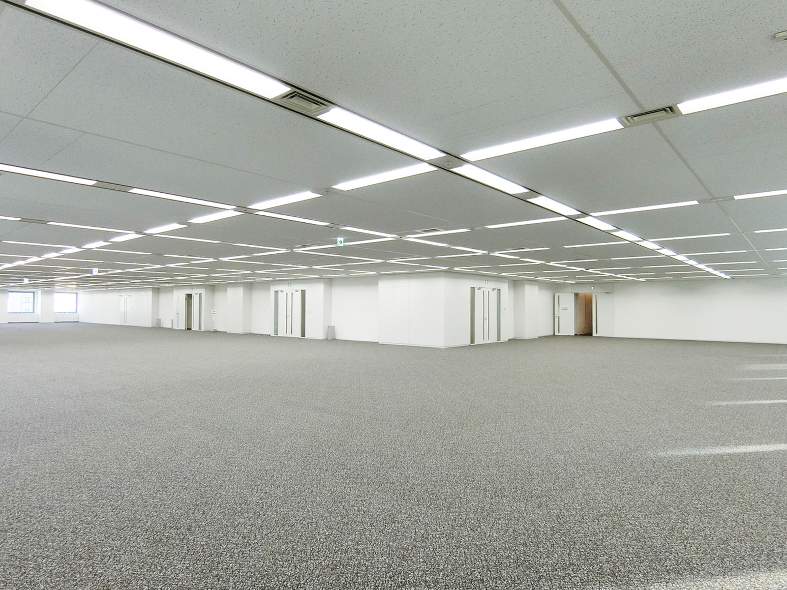 L字型の室内