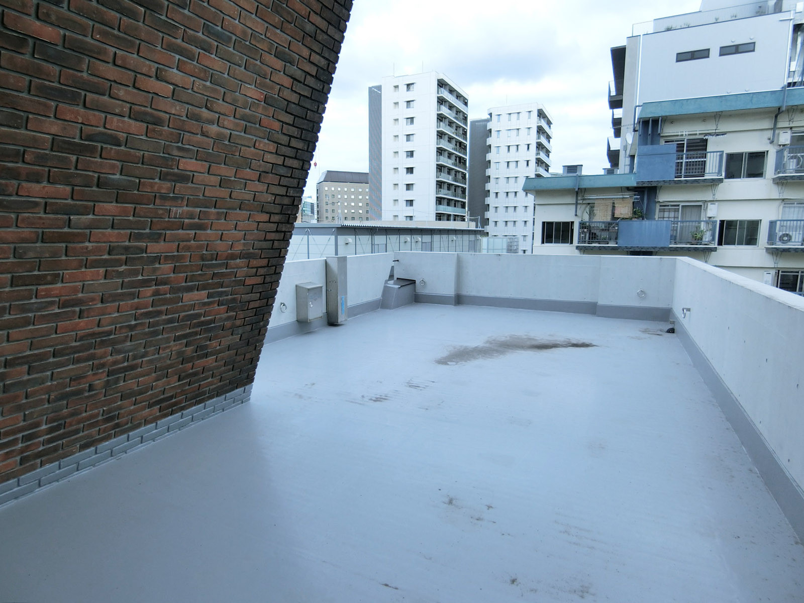 屋上の様子