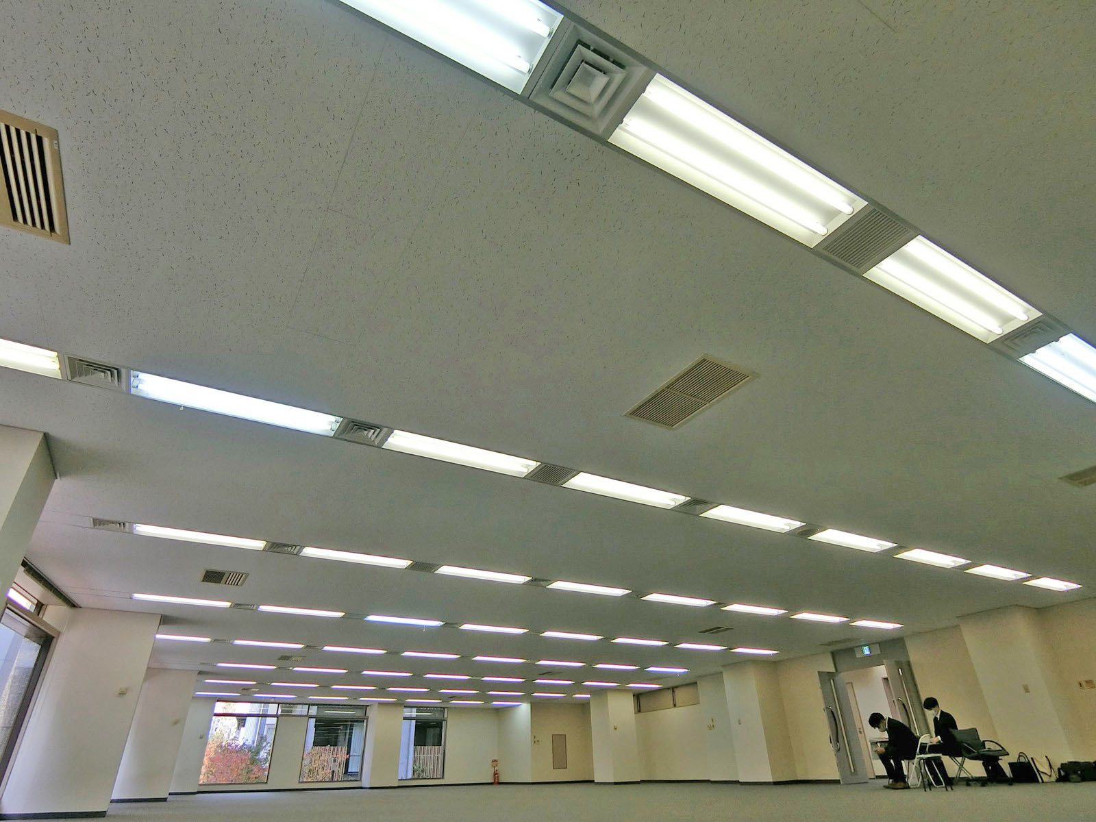 天井の様子