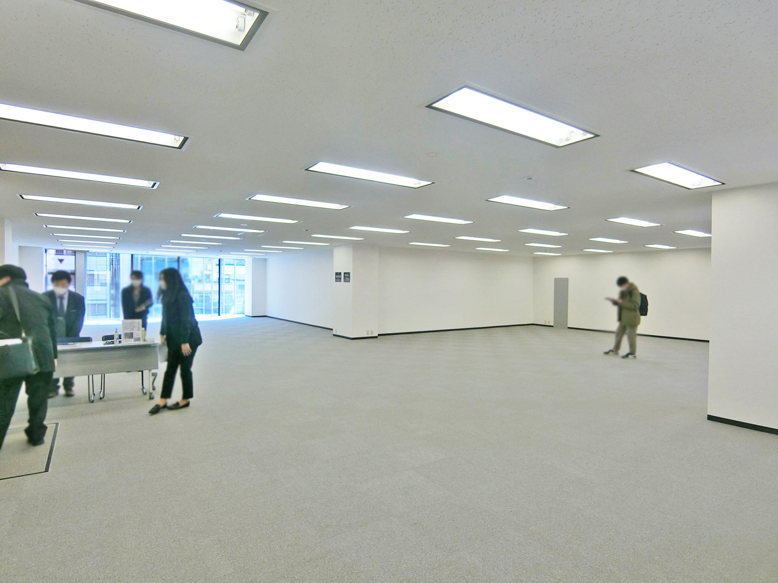 オフィス室内参考画像（4階・約75坪）