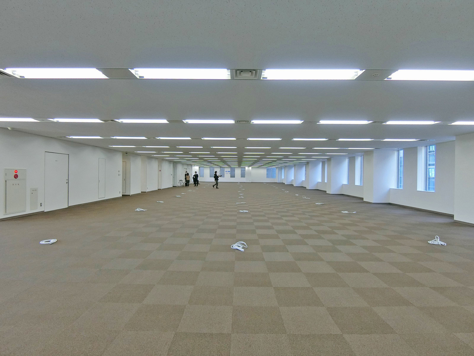 奥行きのあるフロア