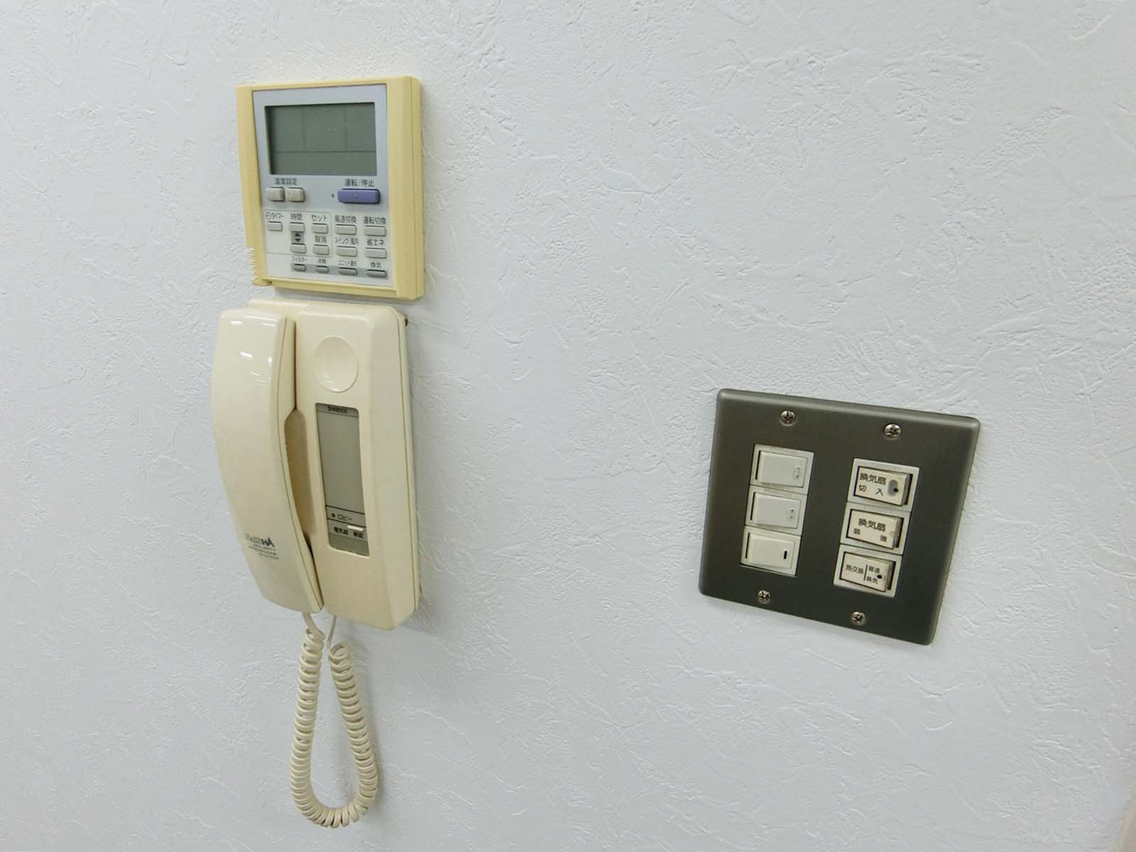 スイッチ類