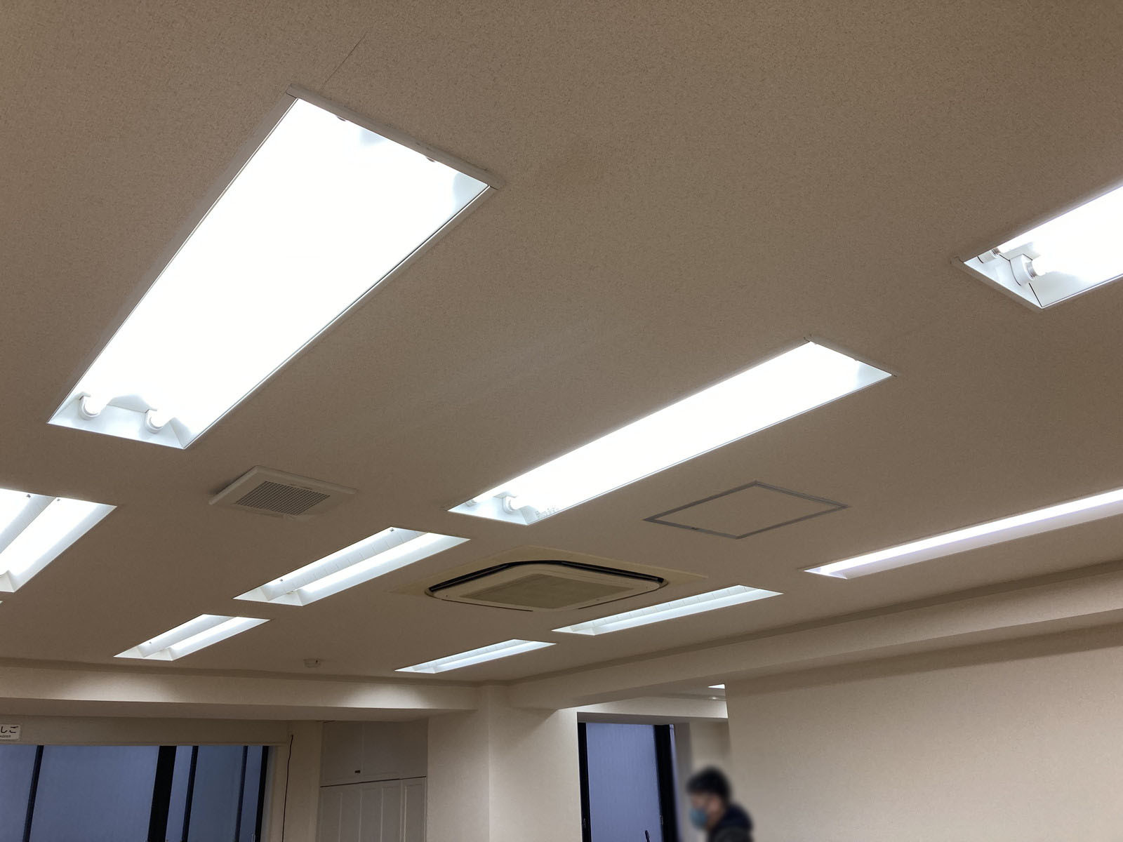 天井の様子