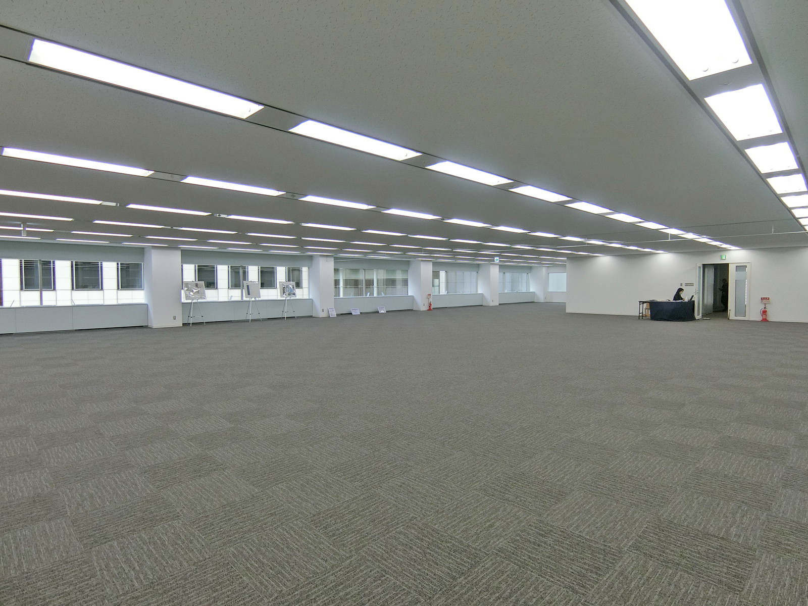 開放感のあるフロア