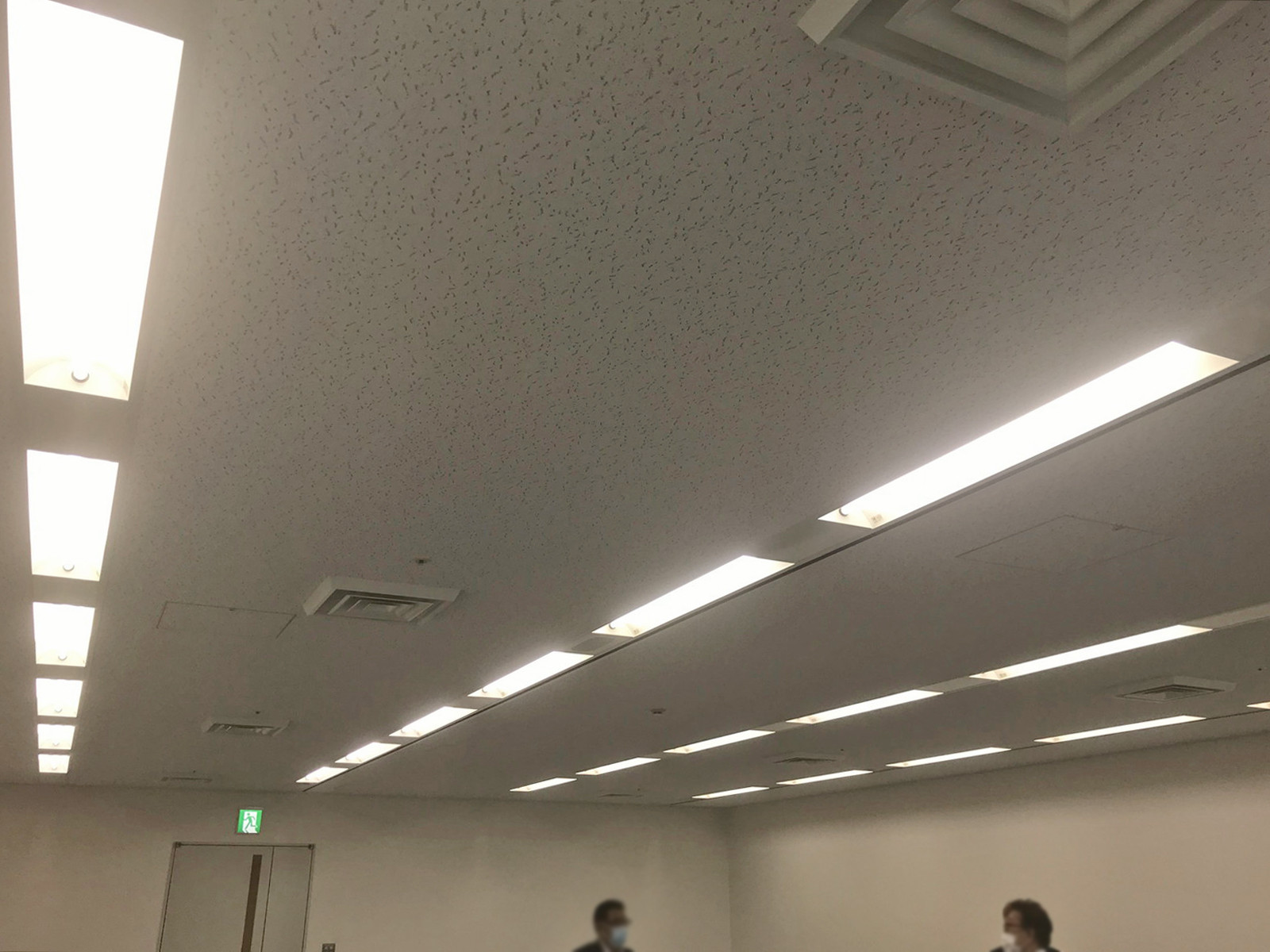 天井の様子