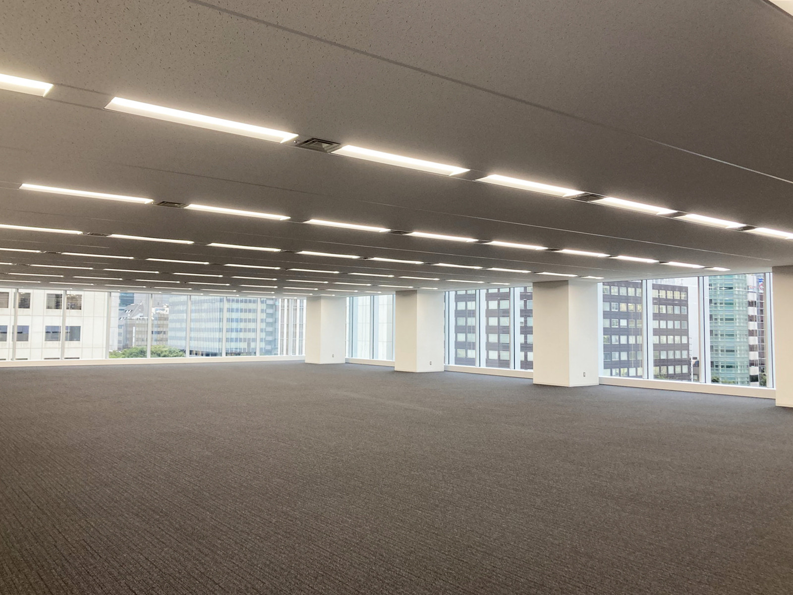 窓際の様子