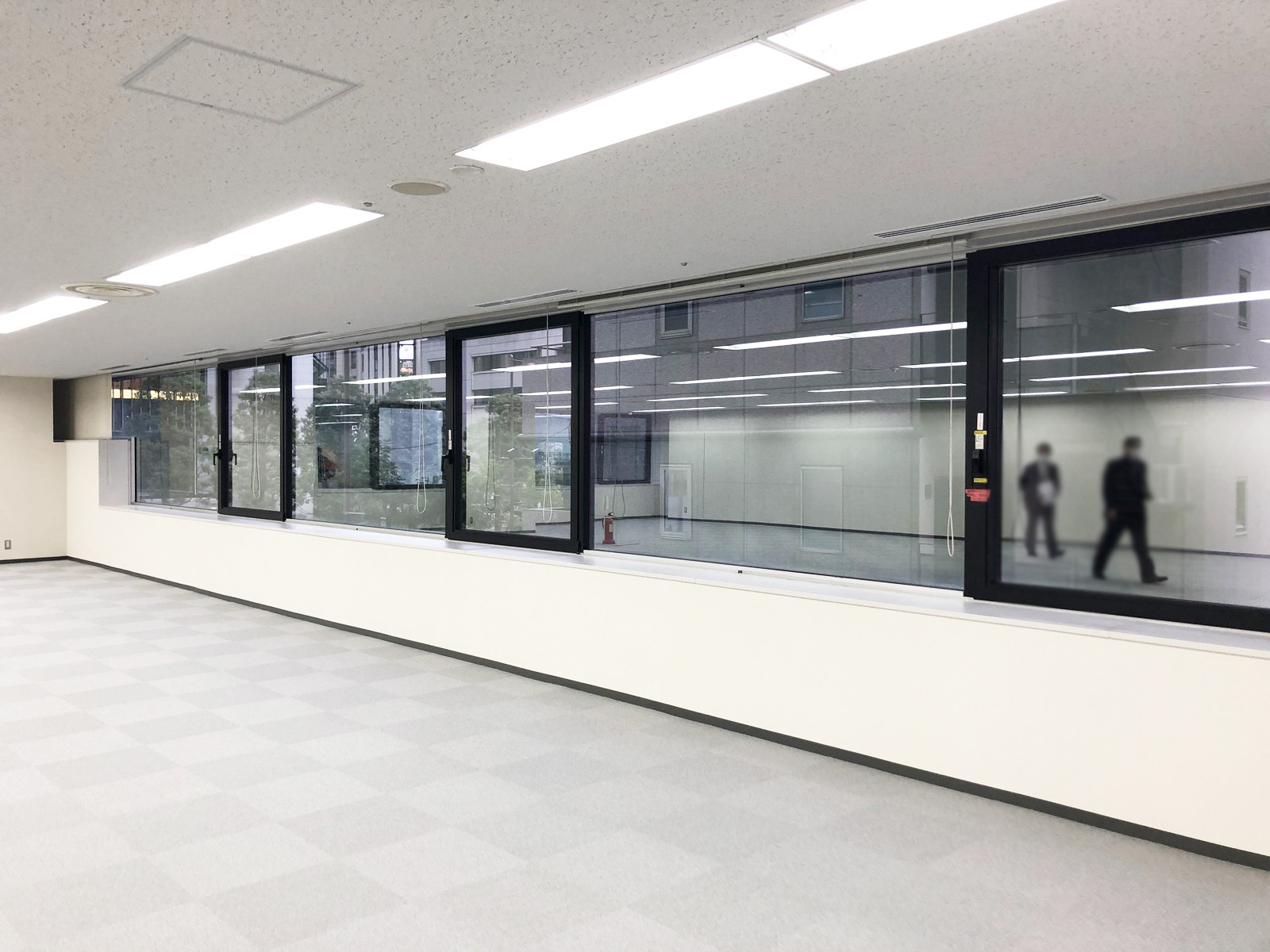 窓際の様子