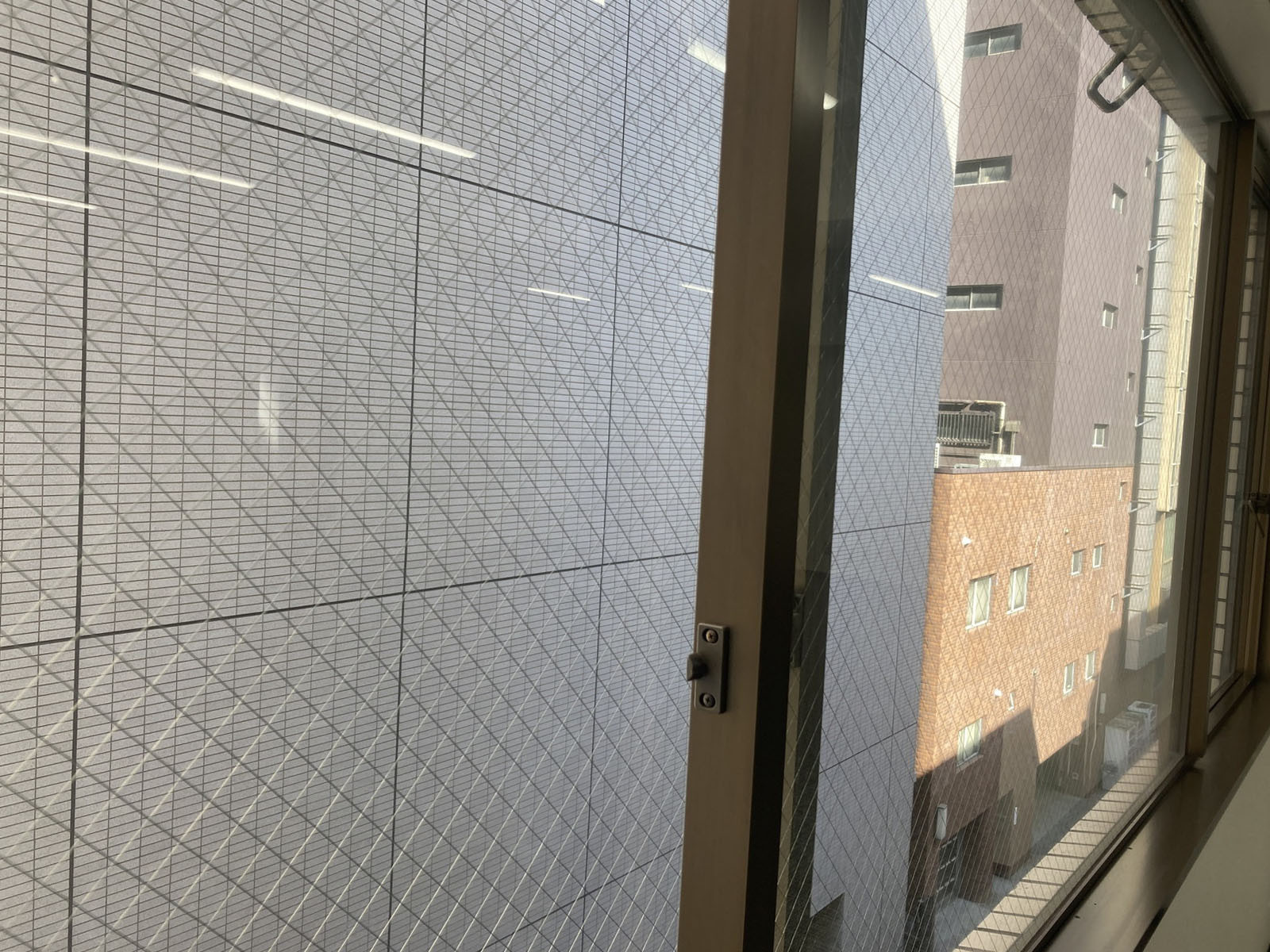 窓際の様子