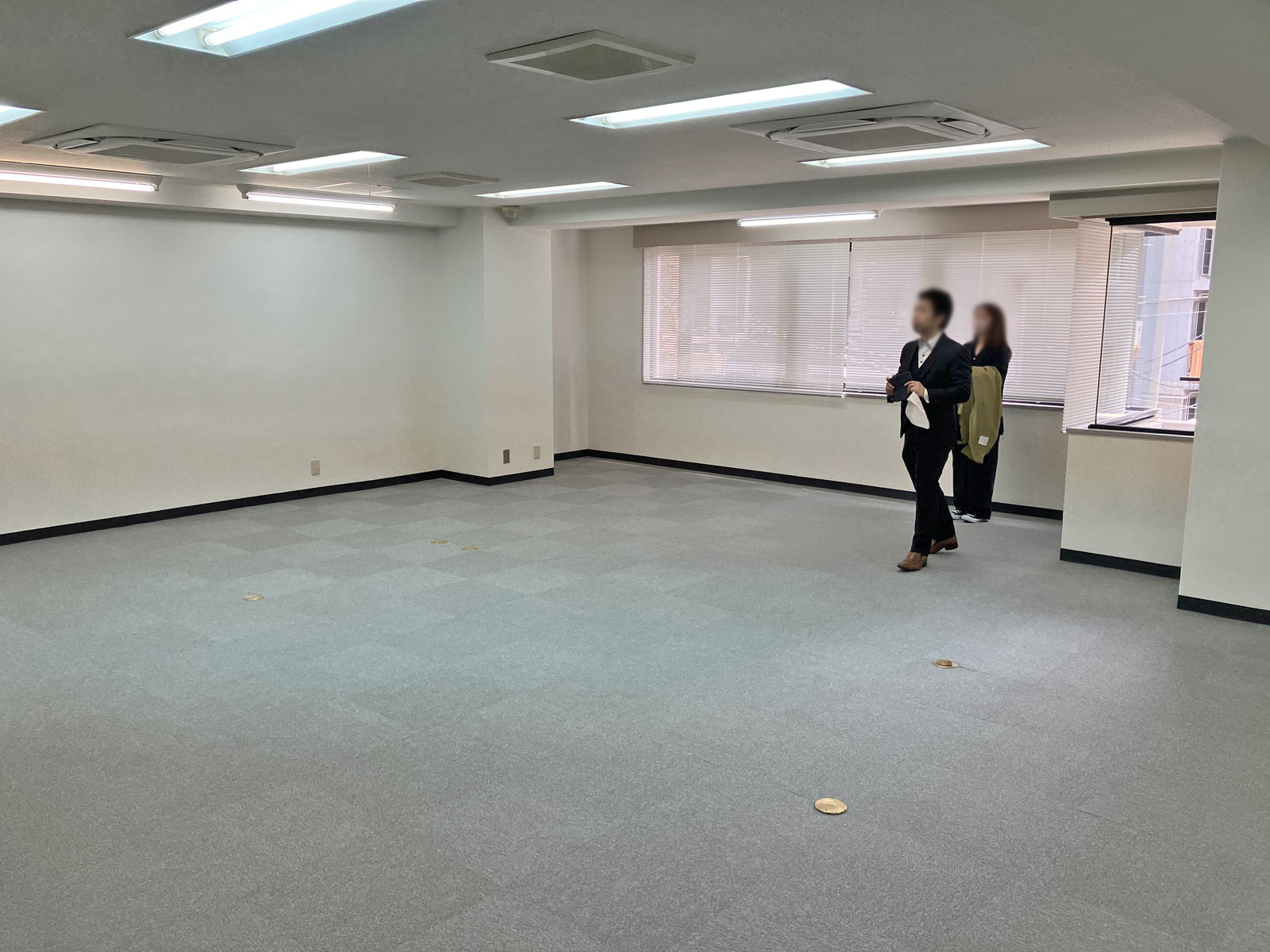 窓際の様子