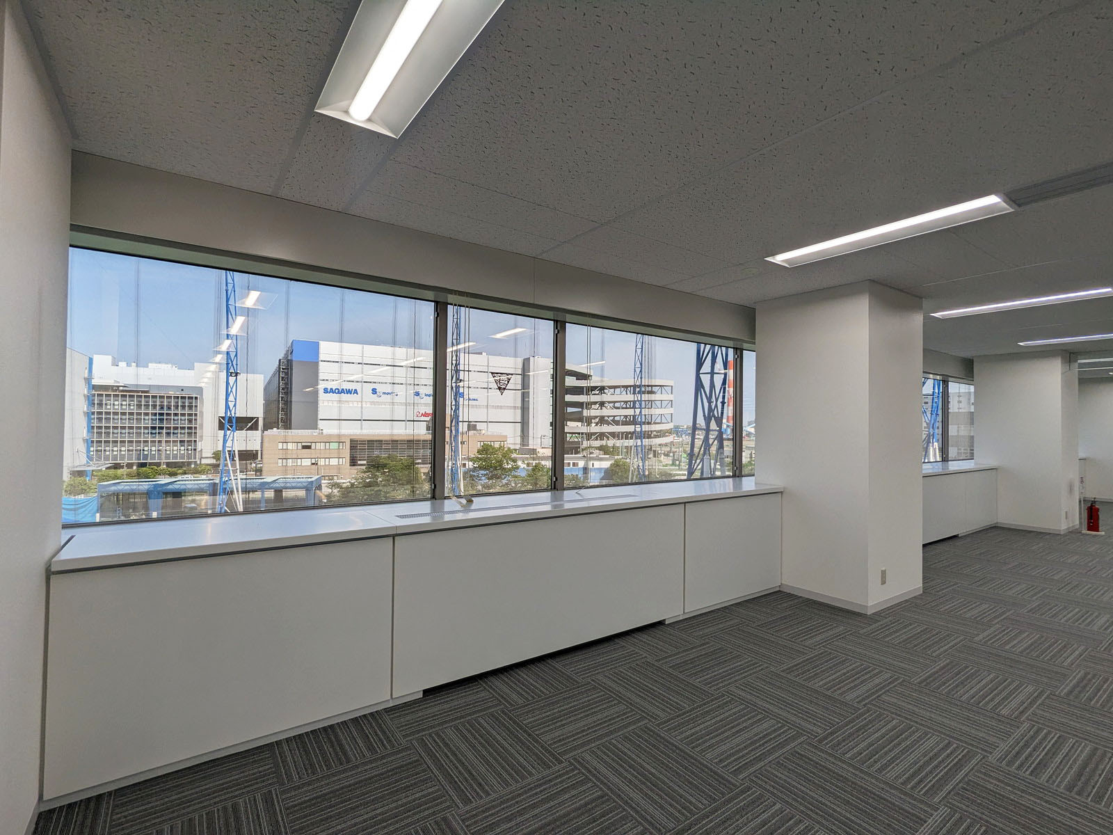 窓面の様子