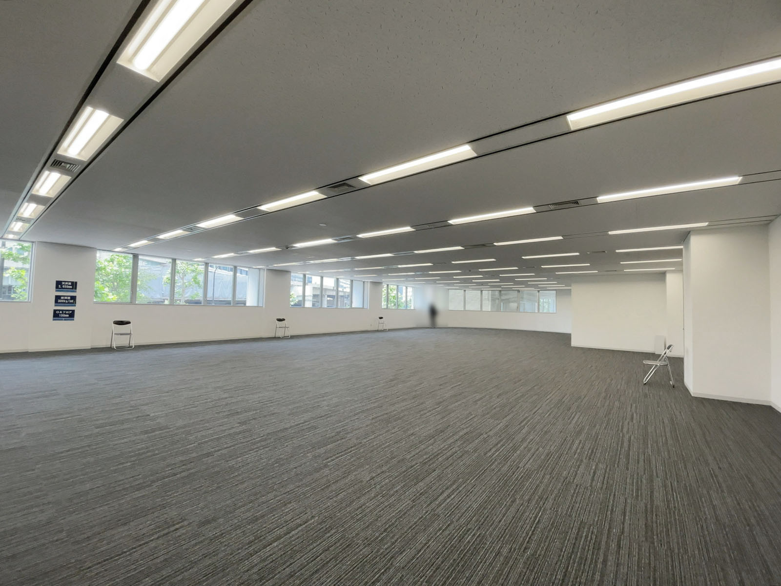 オフィス室内参考画像（2階・約106坪）