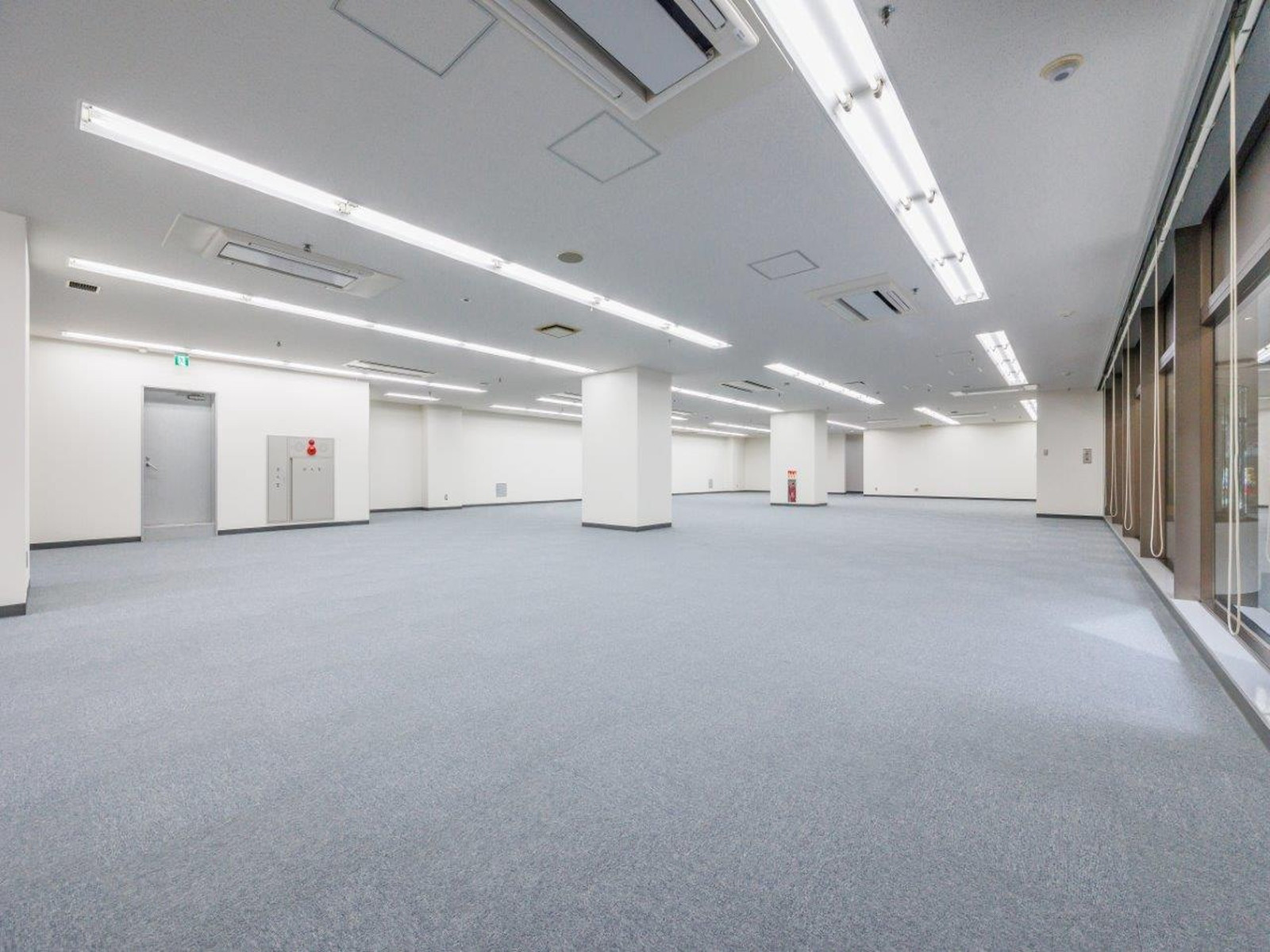 オフィス室内参考画像（1階・約131坪）