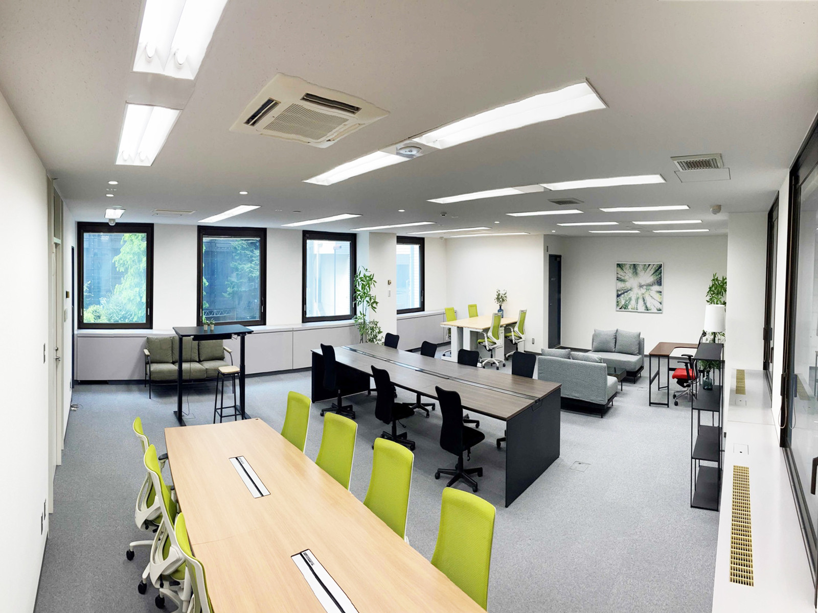 家具設置イメージ(2階・約40坪)