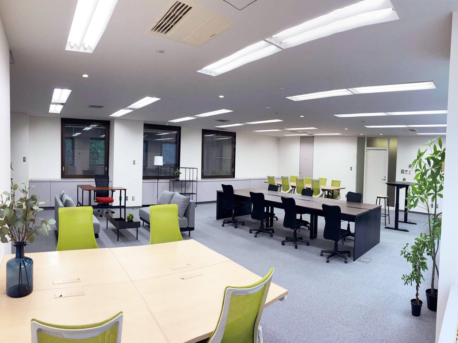 家具設置イメージ(2階・約40坪)