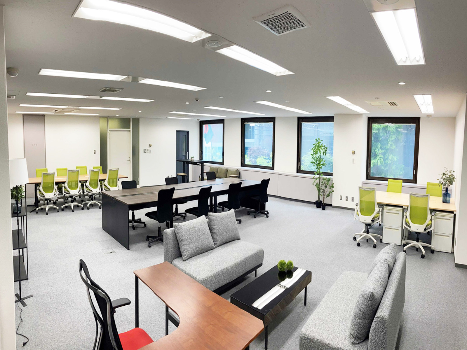 家具設置イメージ(2階・約40坪)
