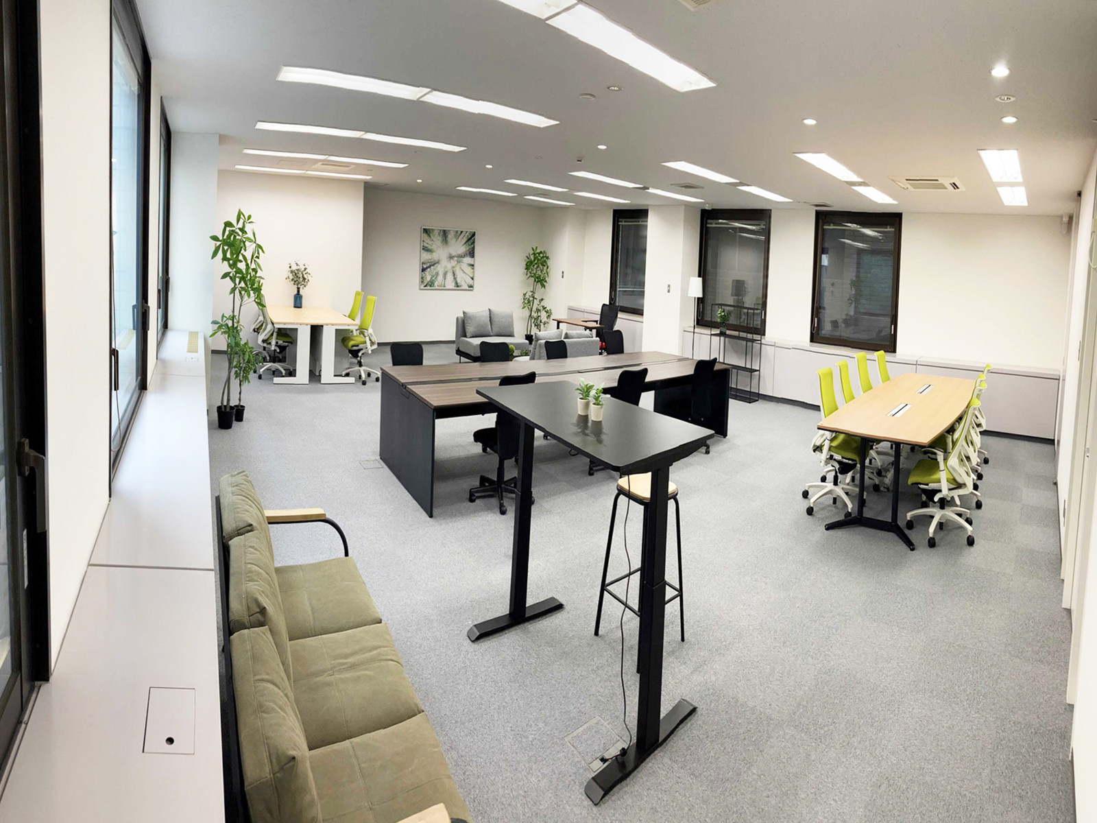 家具設置イメージ(2階・約40坪)