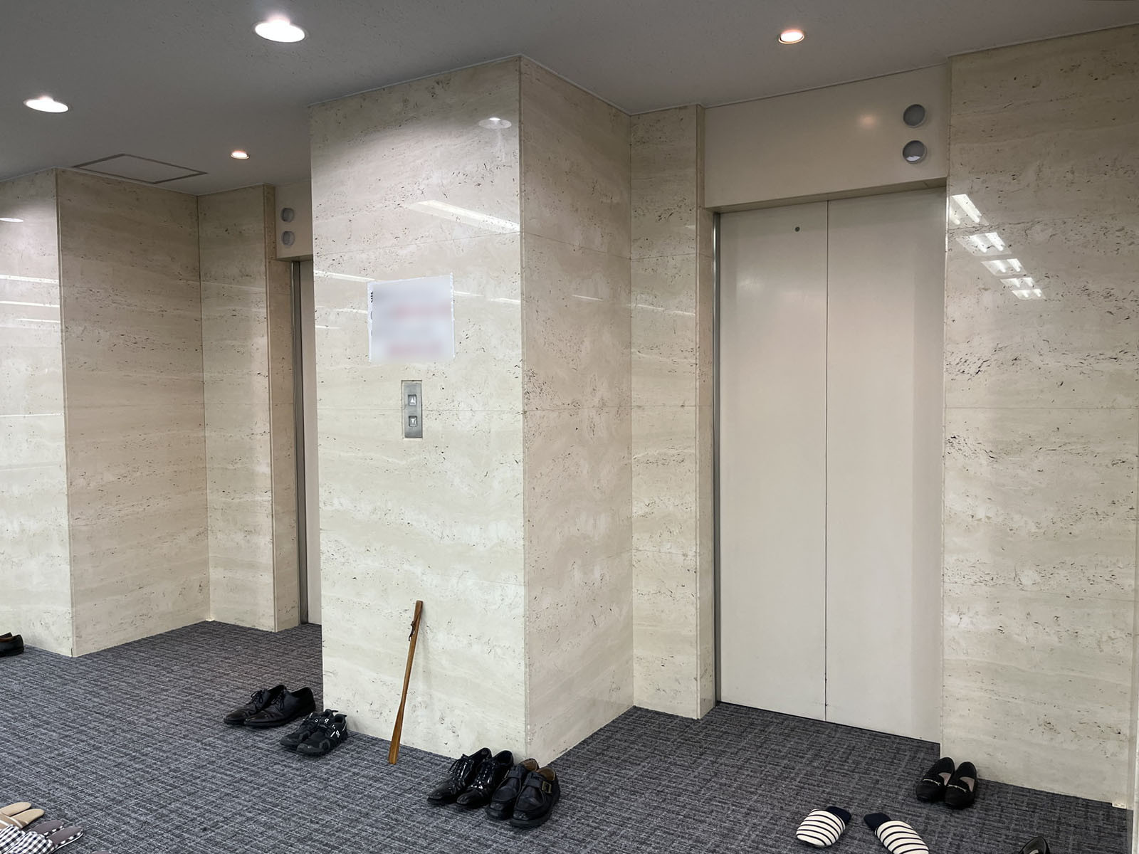 エレベーターからダイレクトイン