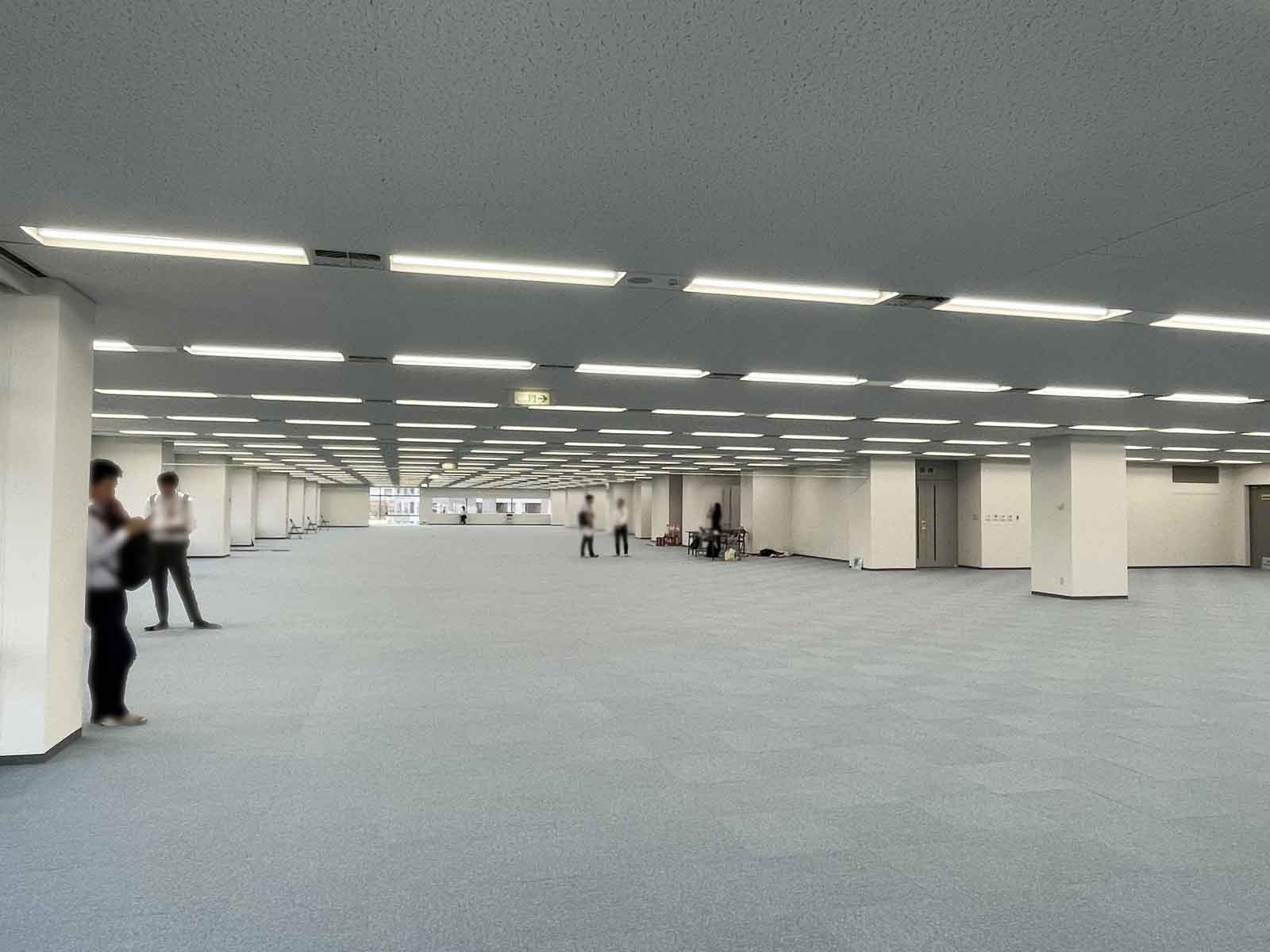 オフィス室内参考画像（4階・約440坪）