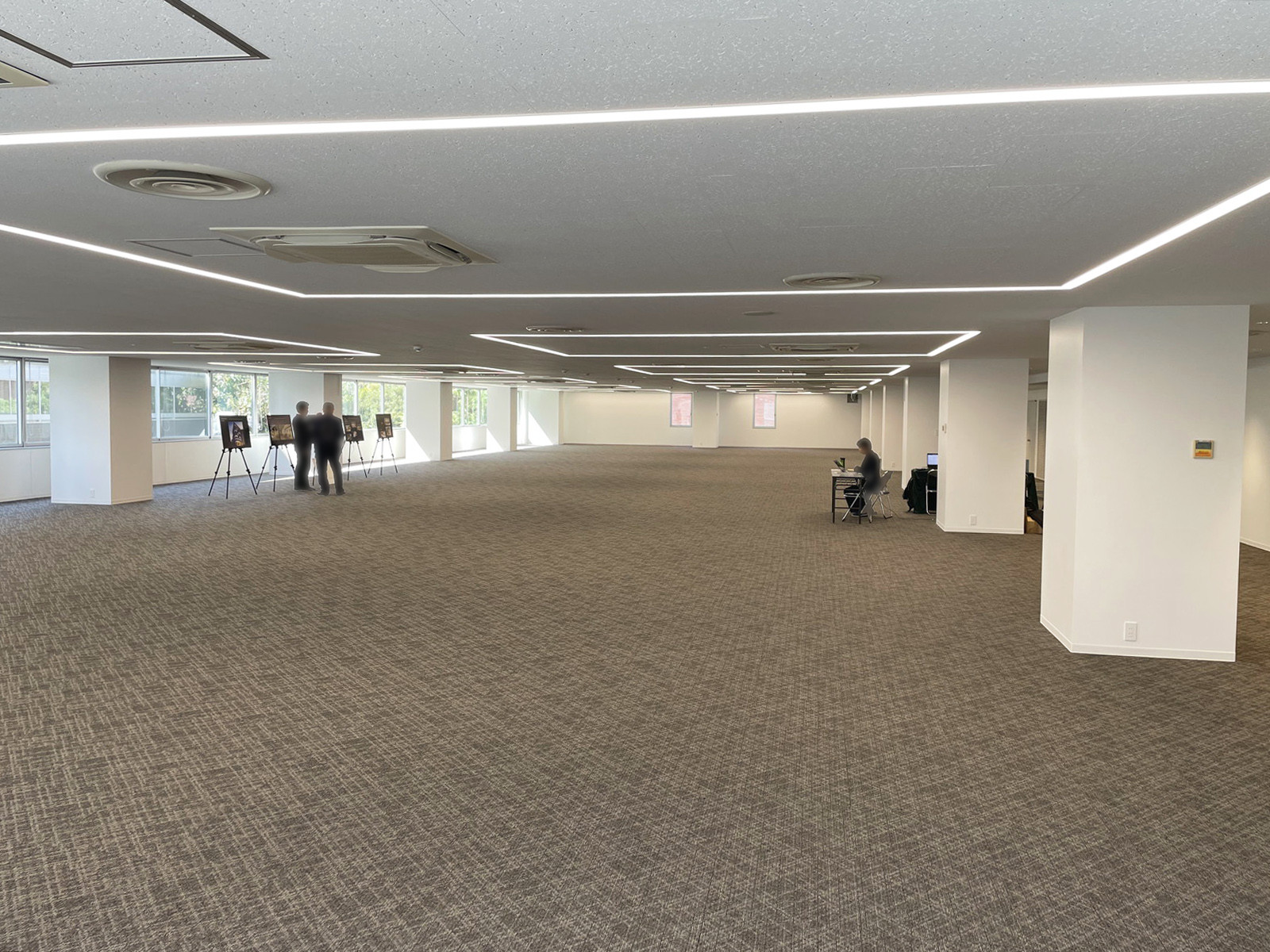 オフィス室内参考画像（4階・約253坪）