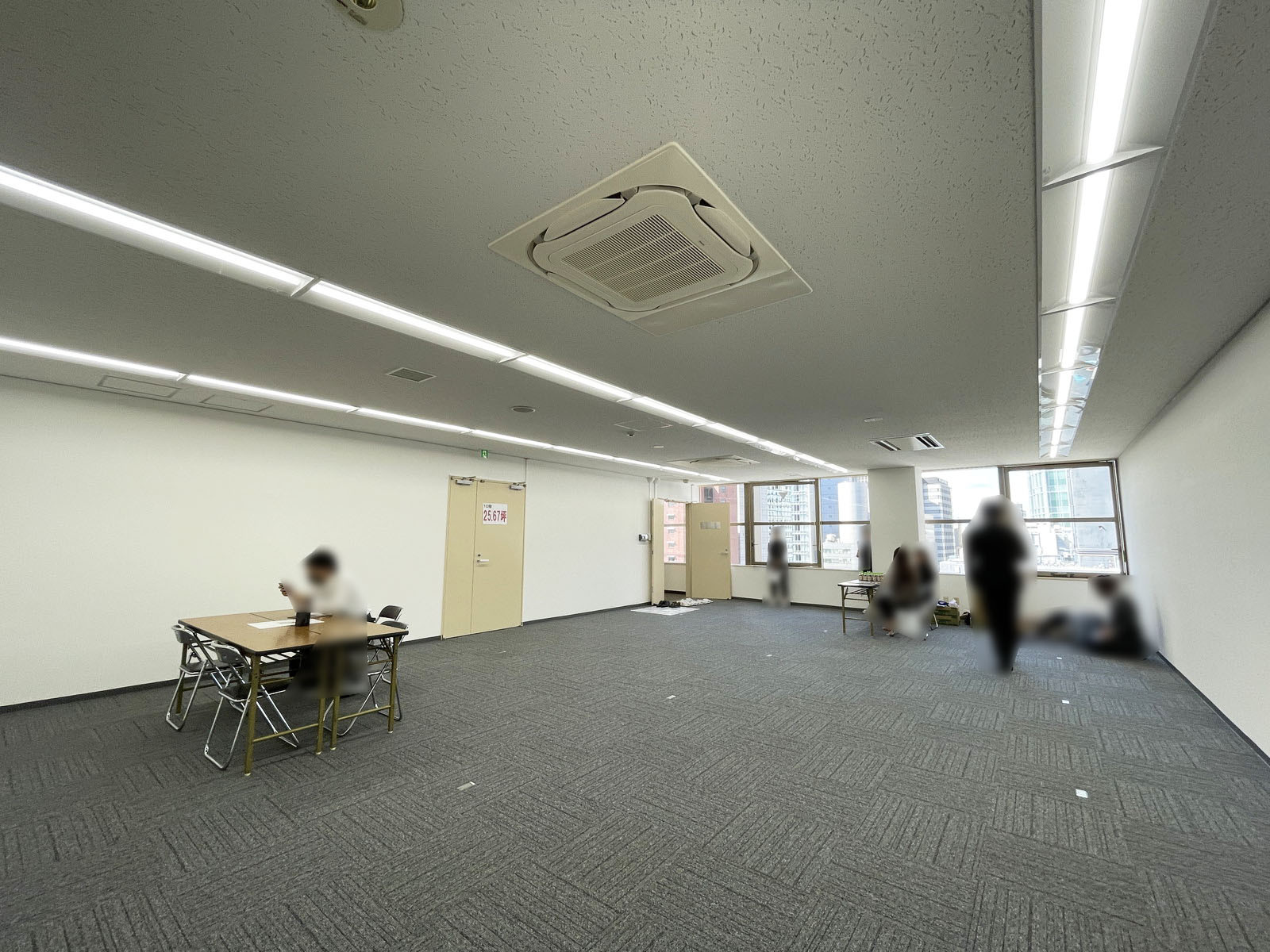 別角度の様子(10階・約25坪)