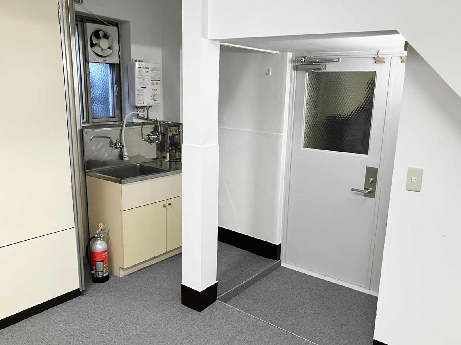 給湯スペース付近の様子