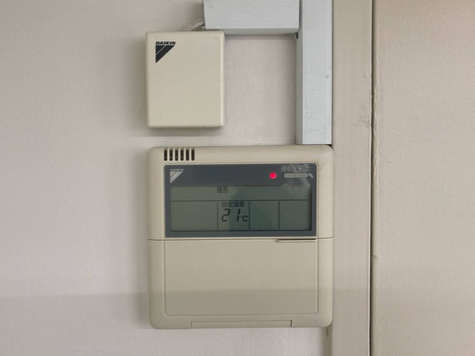 空調のスイッチ