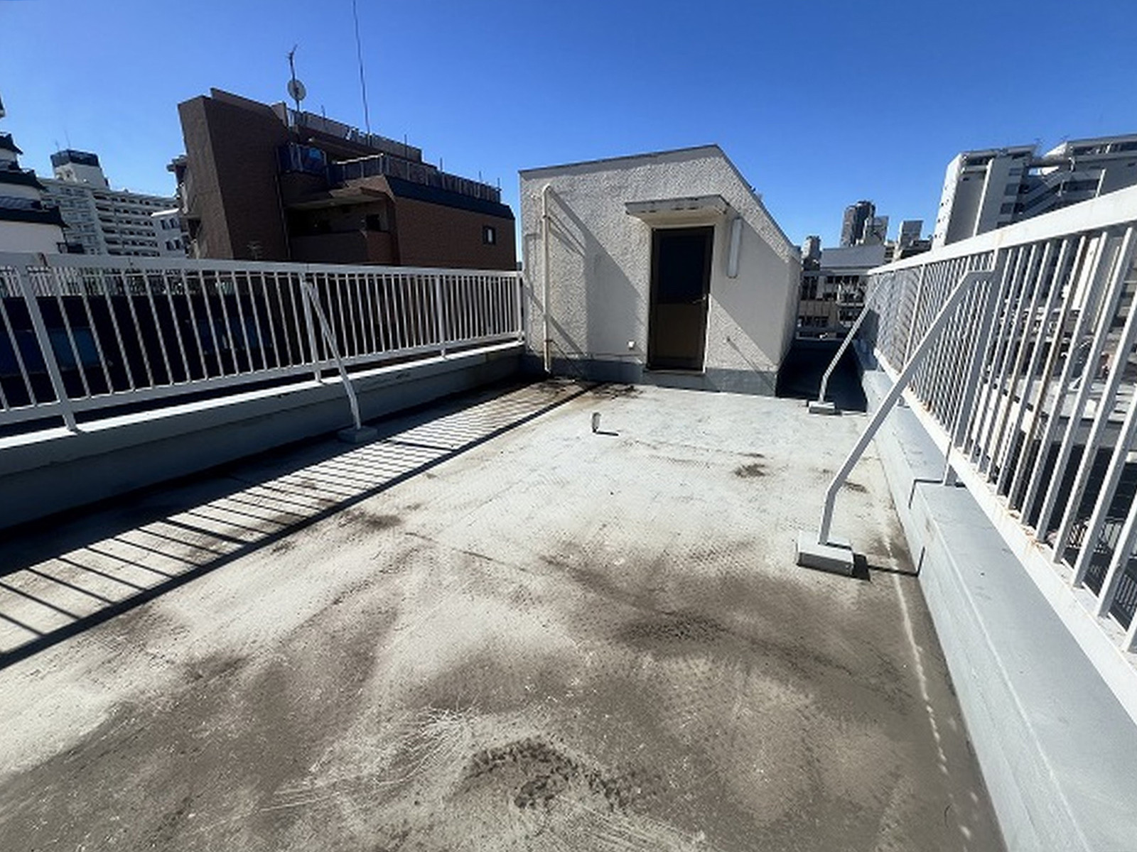 屋上の様子