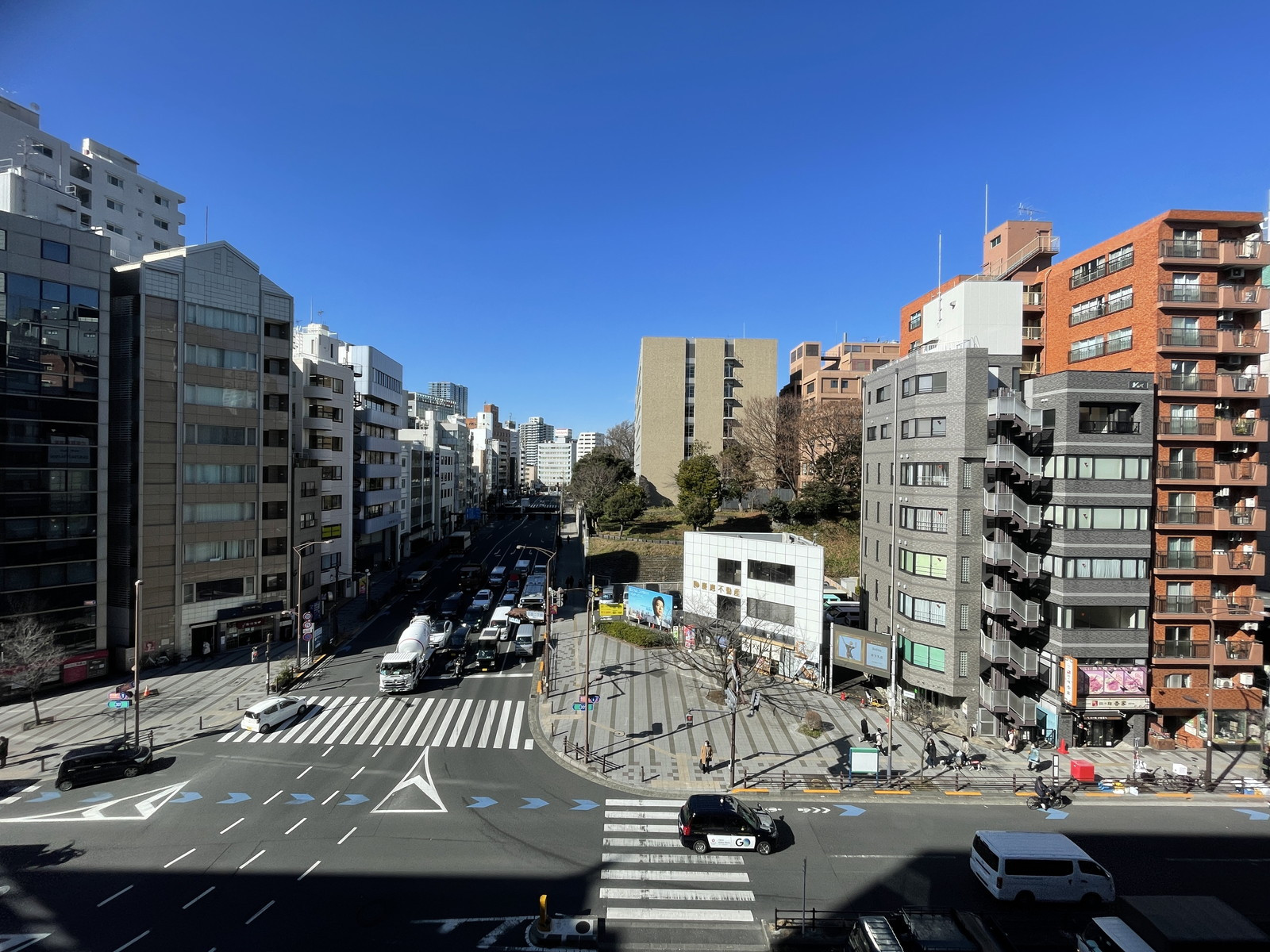 桜田通りを望む眺望