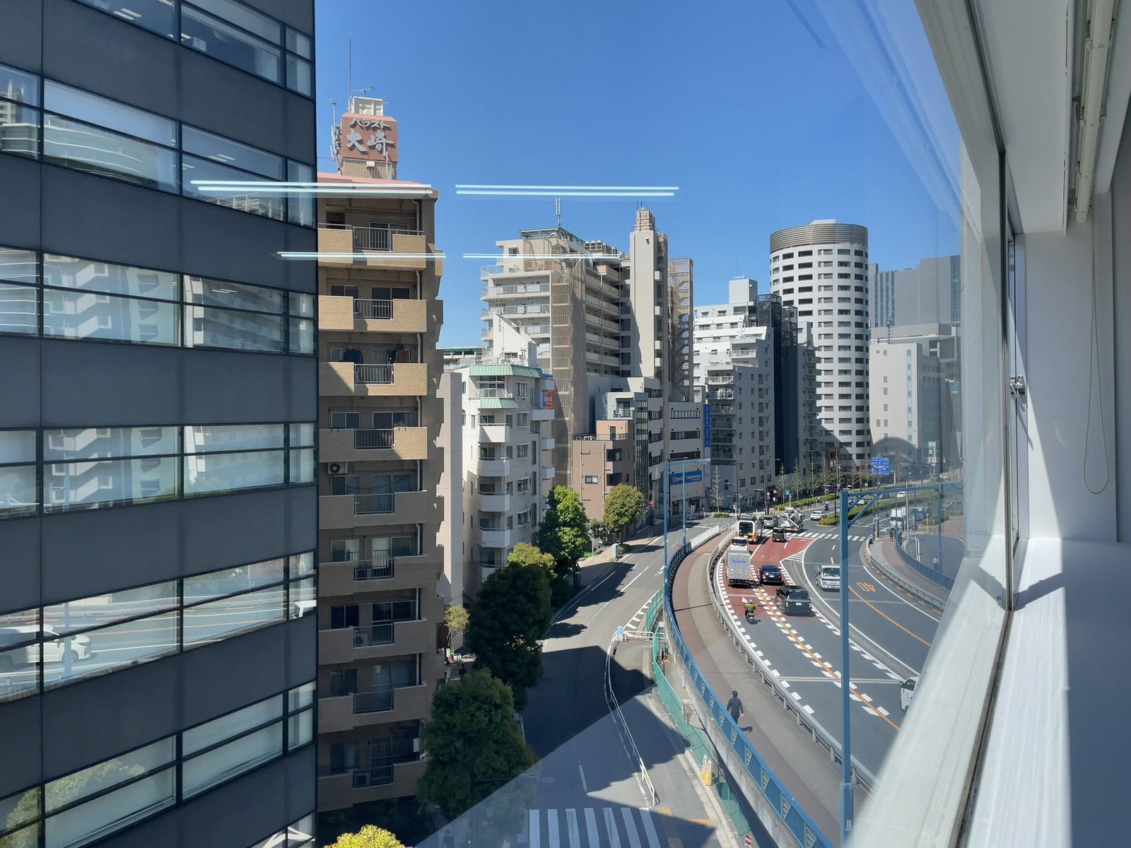 山手通り側の眺望