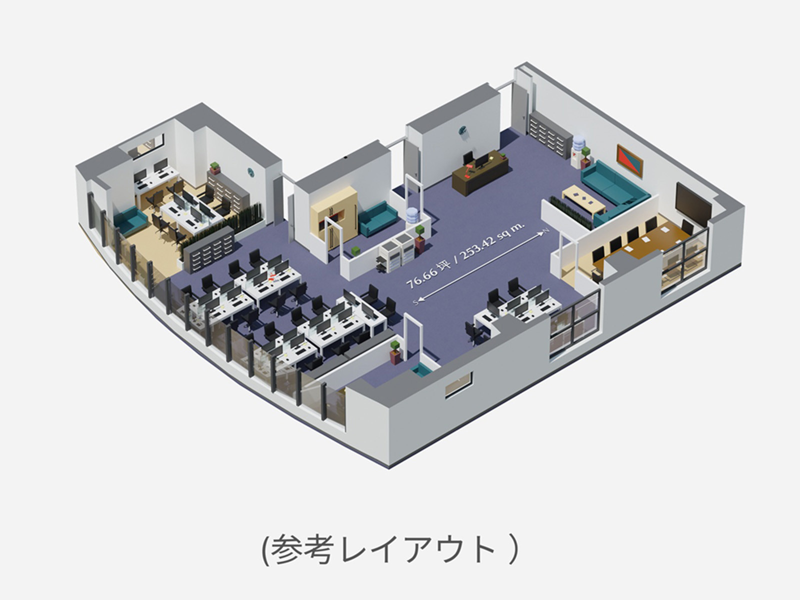 参考レイアウト(CGイメージ)