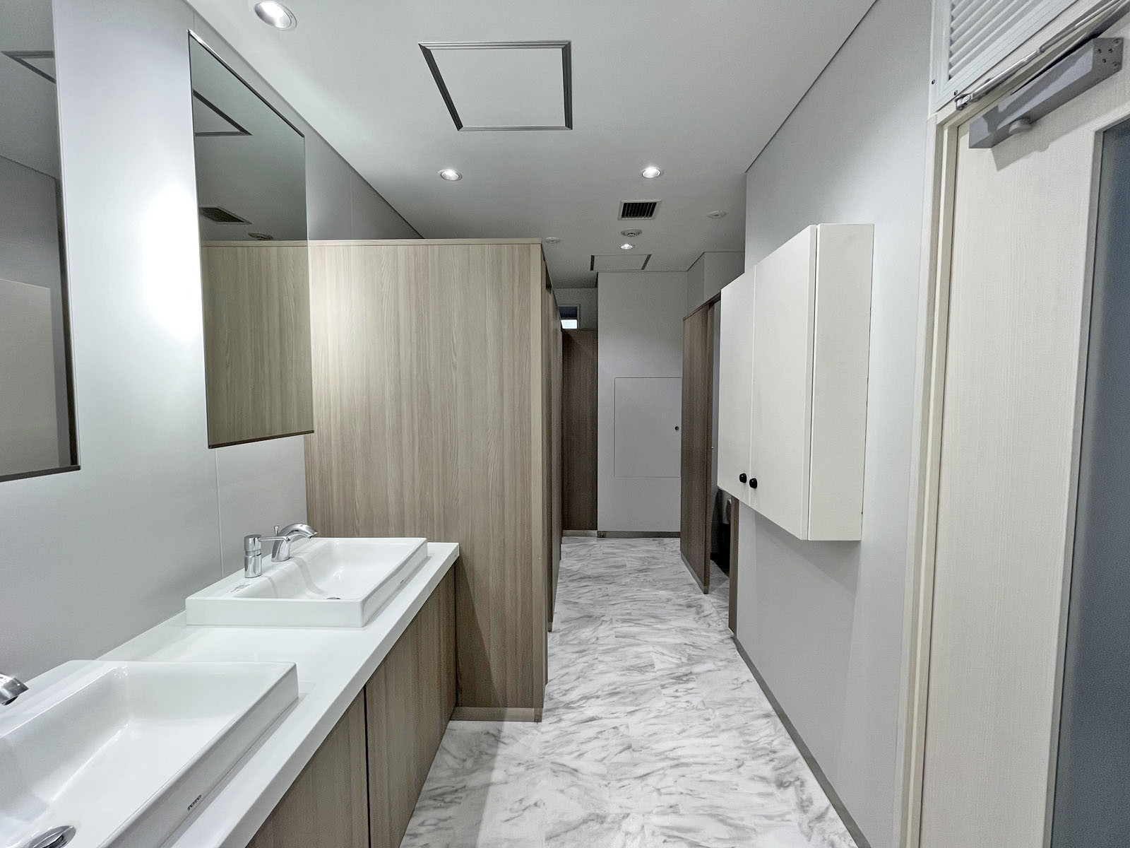 女性用トイレ全体の様子