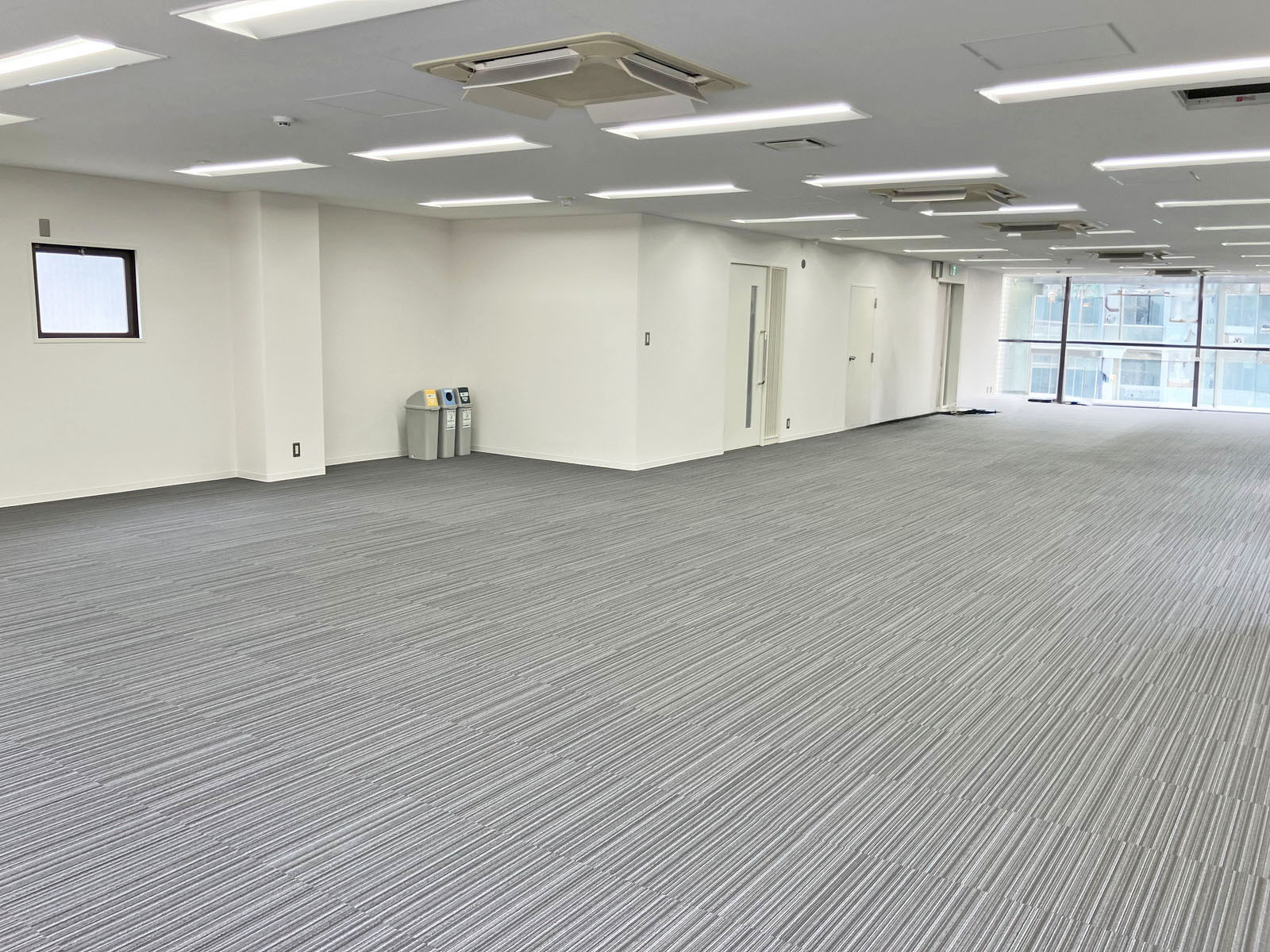 奥行きのあるフロア