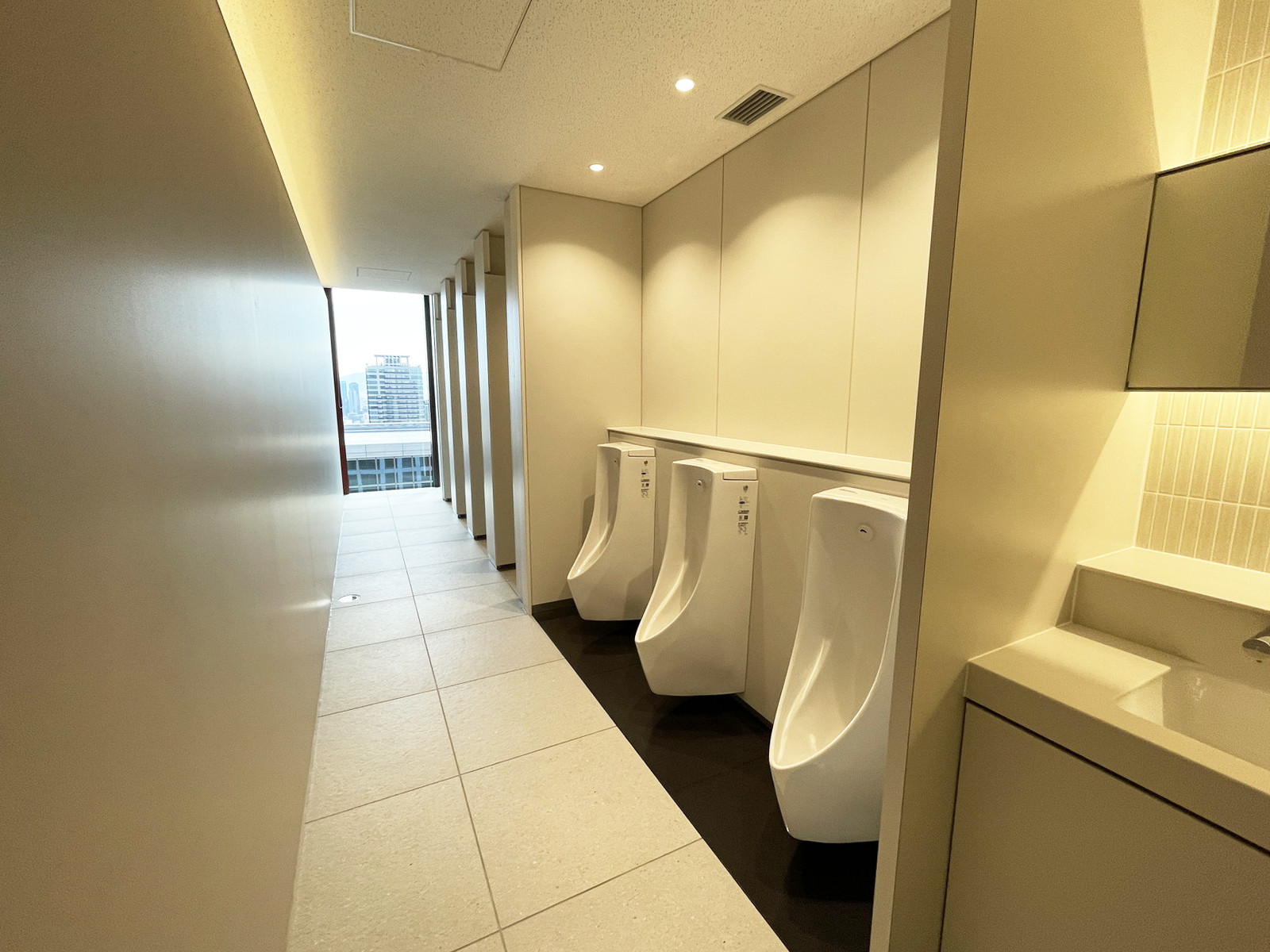 男性用トイレ全体の様子