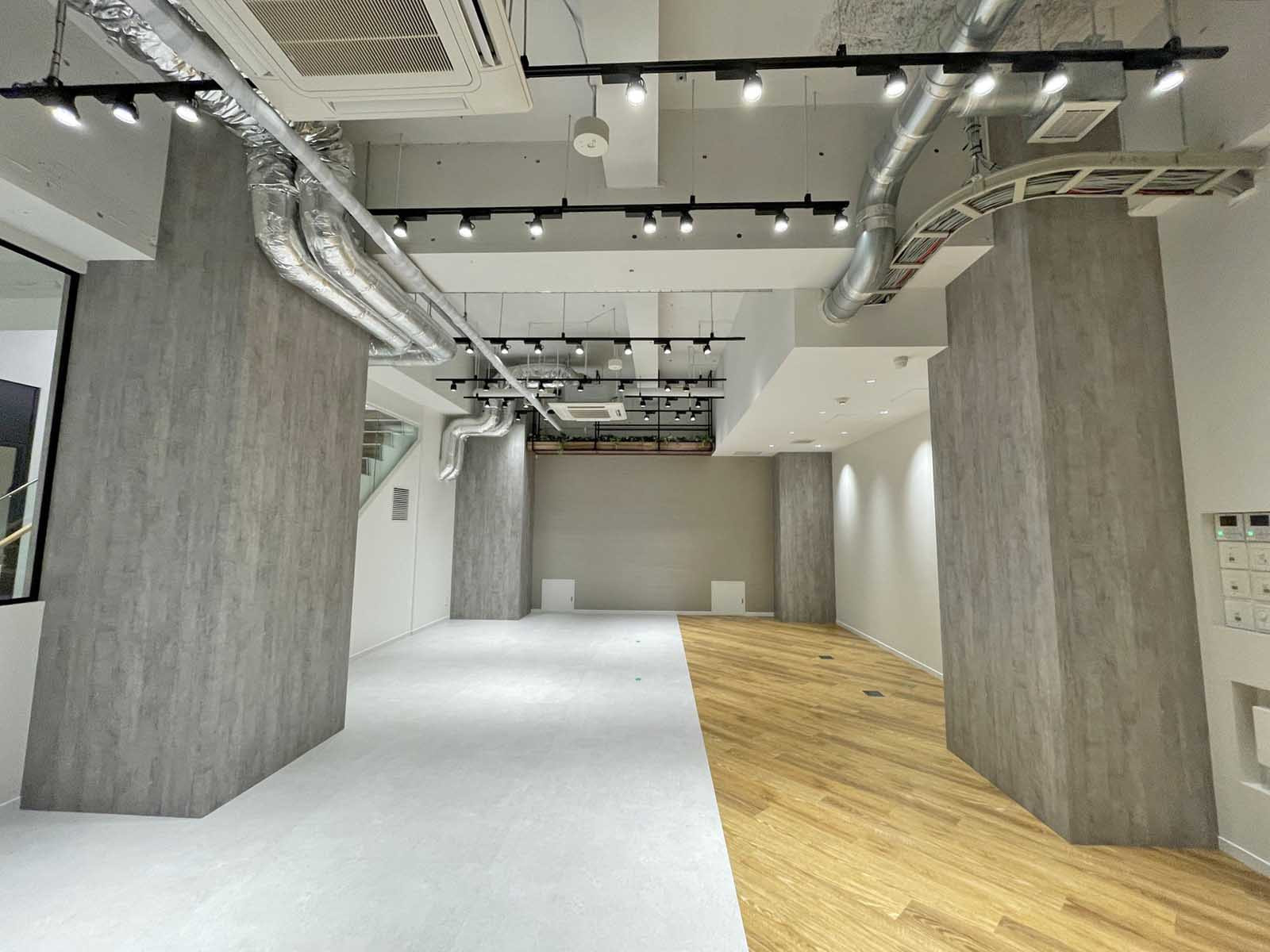 オフィス室内参考画像(地下1階・約61坪)