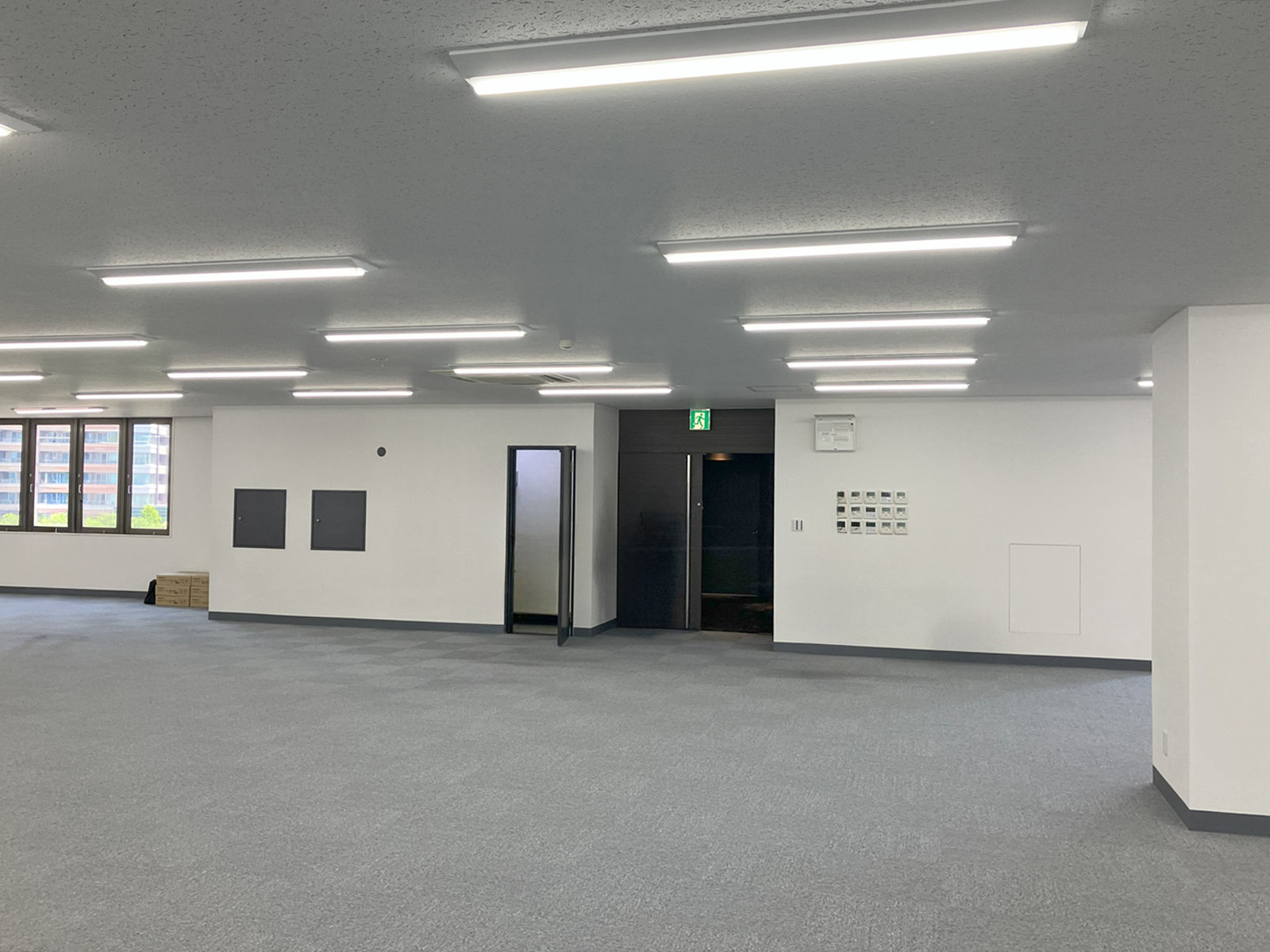 貸室出入口付近の様子