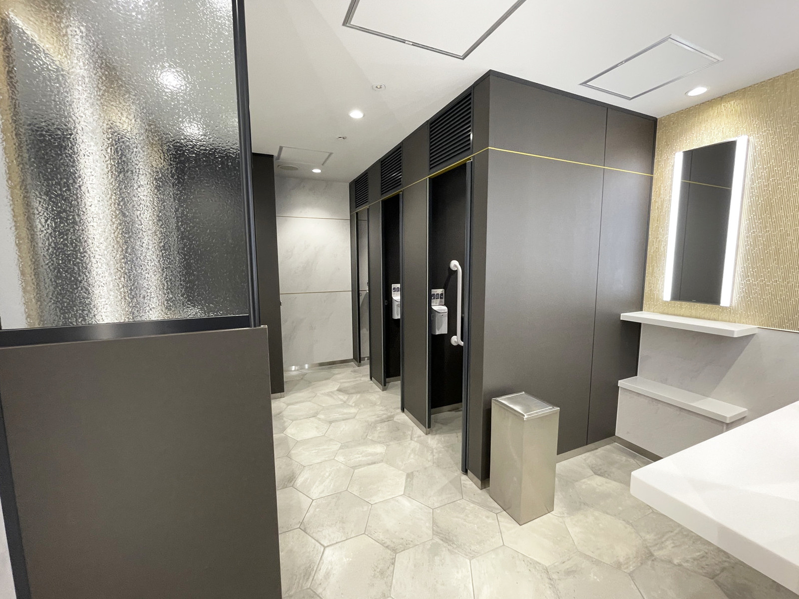 女性用トイレ全体の様子